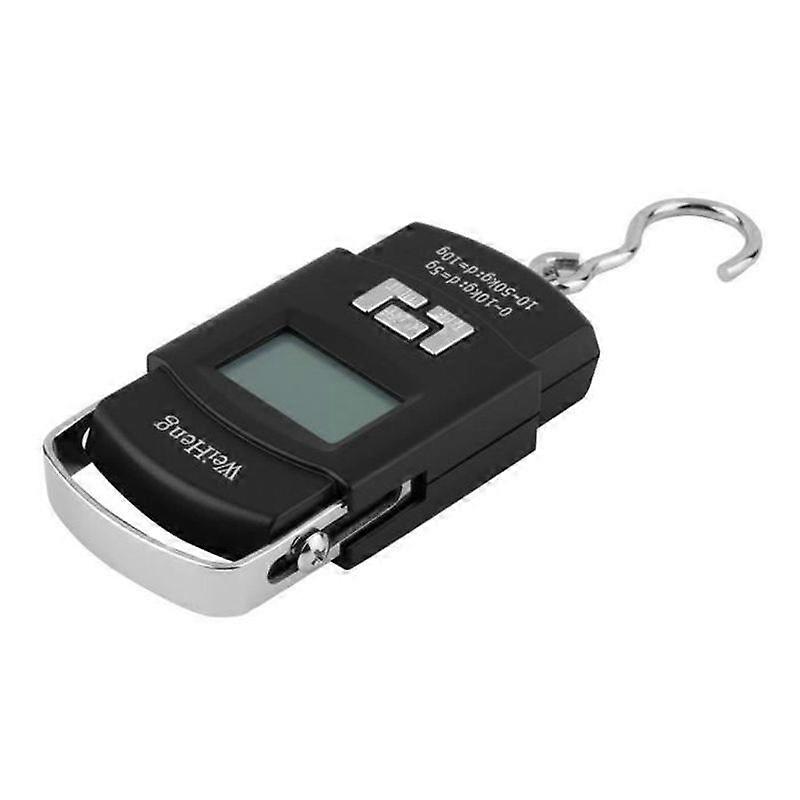 ZC77600 WH-A08L LCD Display 50kg 5g Digital Dynamometer with Backlight and Hook