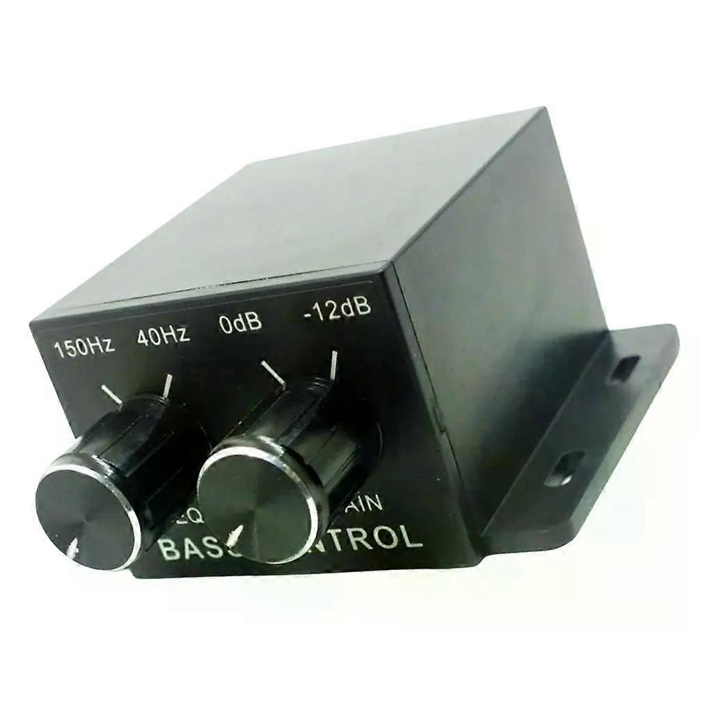 Auto Power Amplifier Compact Adjustable Bass Subwoofer Equalizer Universal Crossover Controller for Car Accessories