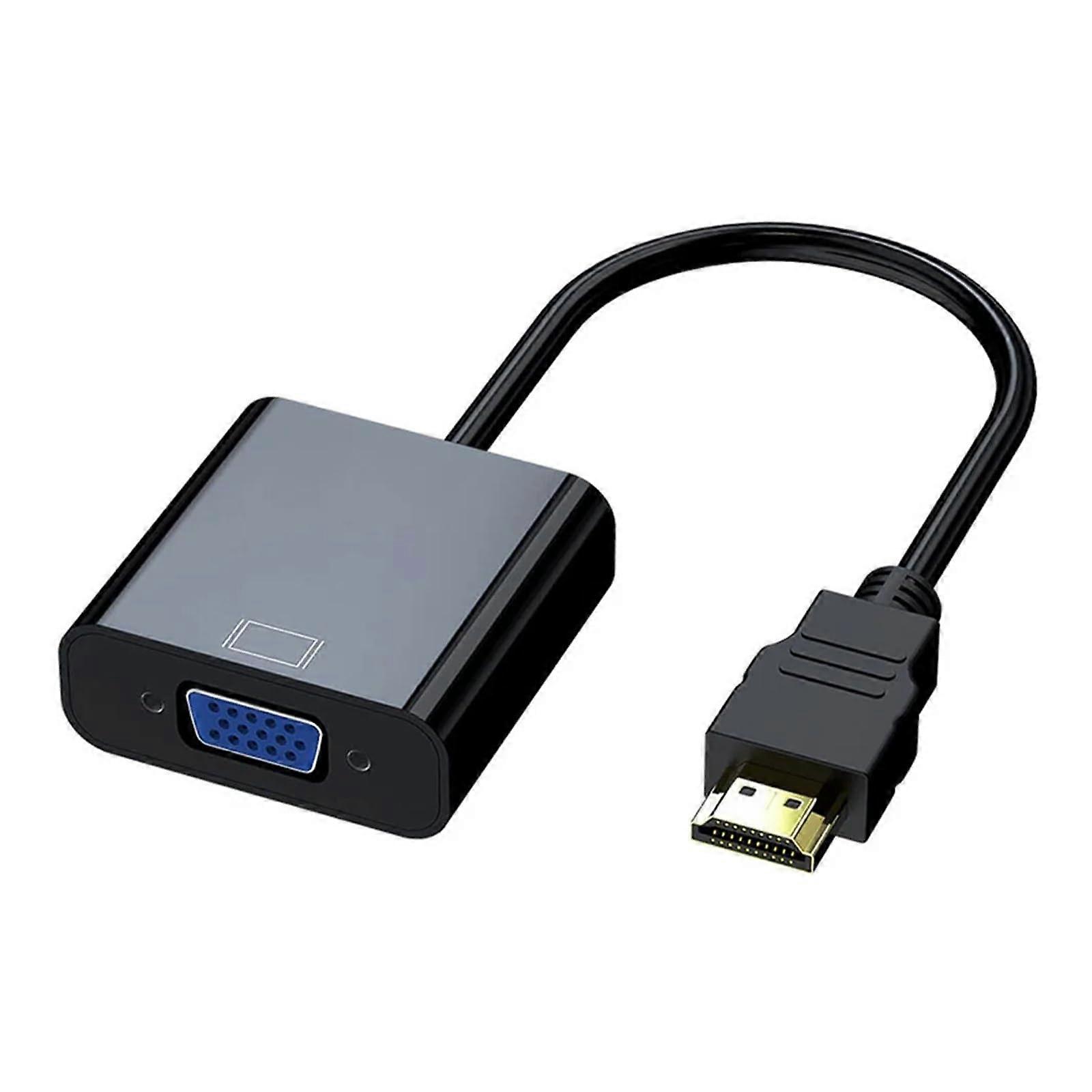 HDMI-Compatible to Cable Adapter 1080P Display Port to Cord Cable Converter Compatible with The HDTV Monitor Projector Computer PC