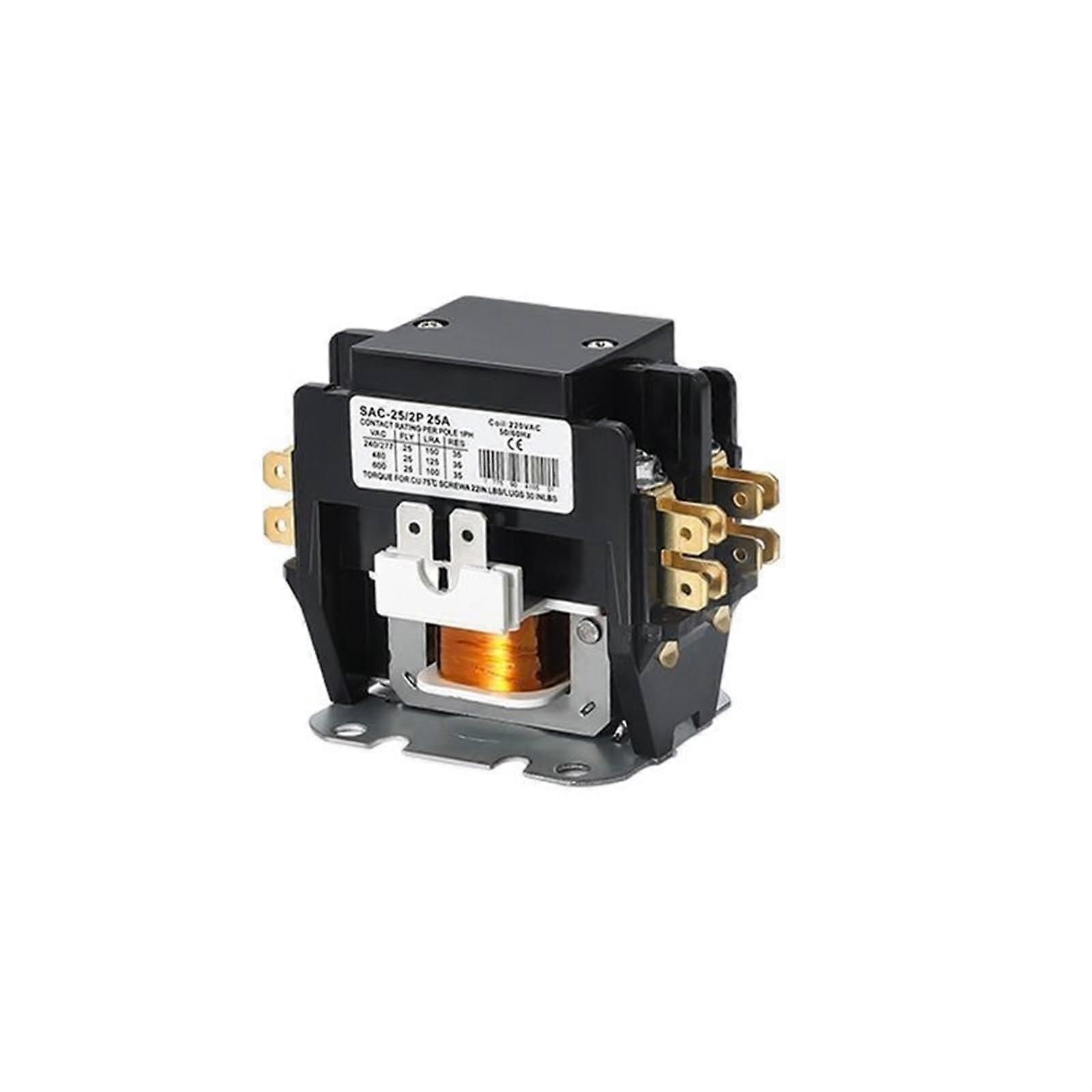 AC Contactor CJX9B-25S/32S 1P 2P Relay, 110V AC Coil, For Air Conditioner, 25A