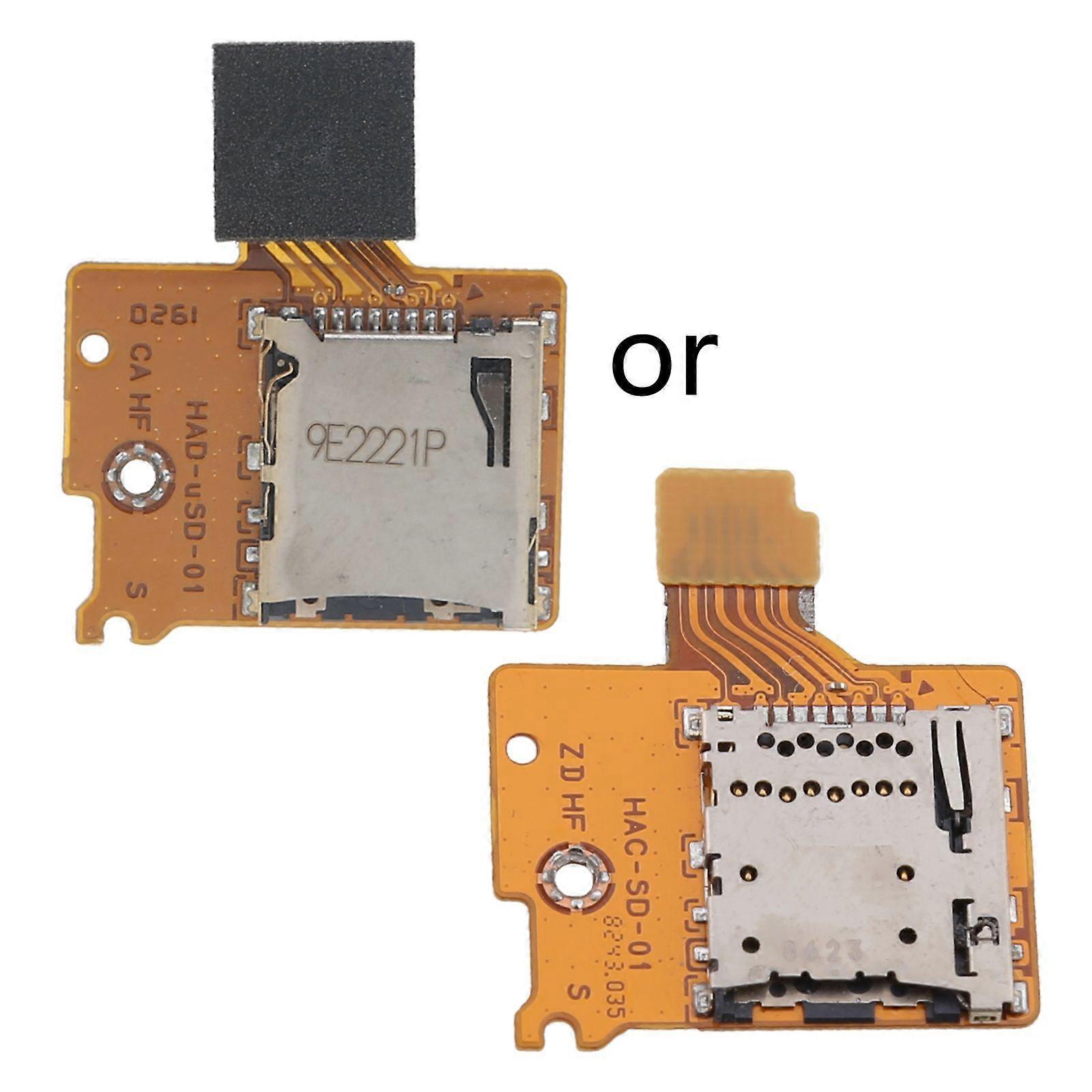  SD Card Reader Slot Replacement Motherboard PCB for  Switch