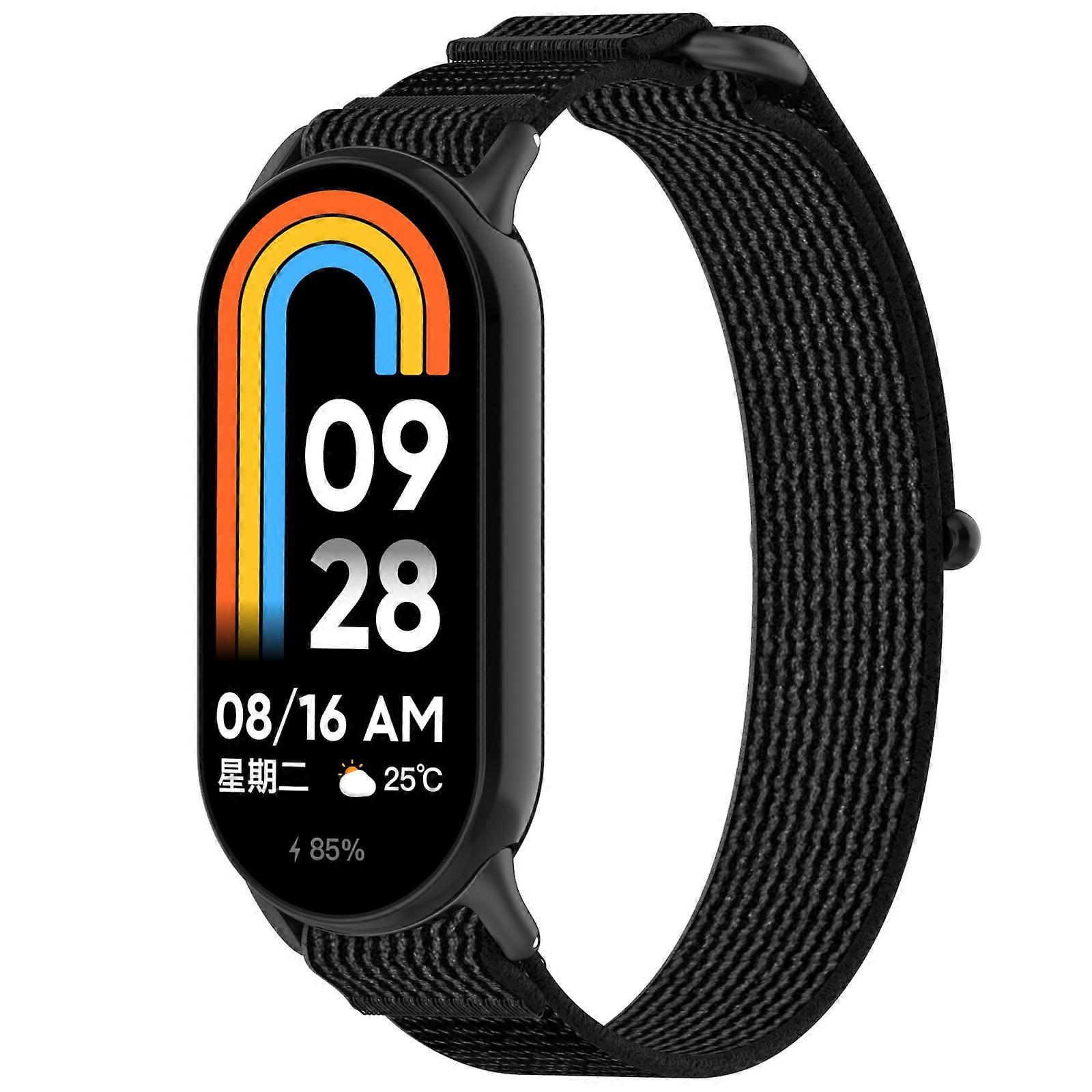 Loop Nylon Hook and Loop Fastener Watch Band For Xiaomi Smart Band 9 NFC