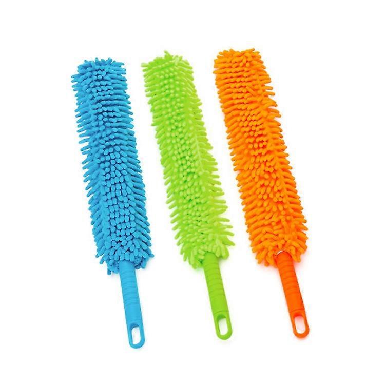 Double Sided Flexible Chenille Changeable Dust Duster (Random Color Delivery)