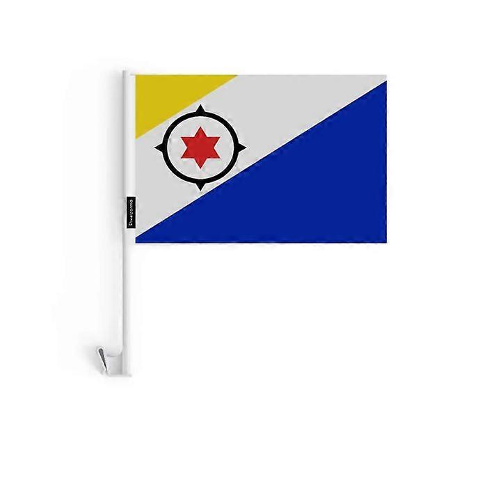 Flag - Multicolored - Caribbean Netherlands - 10 pieces - 14 x 21 cm - Polyester