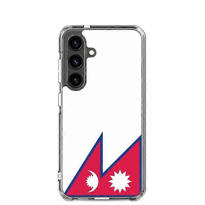 Phone Case - Samsung - Galaxy S24 - Nepal Flag - Flexible - Multicolor