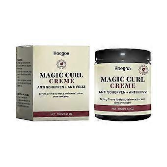 Hoegoa Curly Hair Care Double Eyelid Cream Curly Hair Shaping Care Nourish Curly Hair Restore Curly Hair Natural Soft