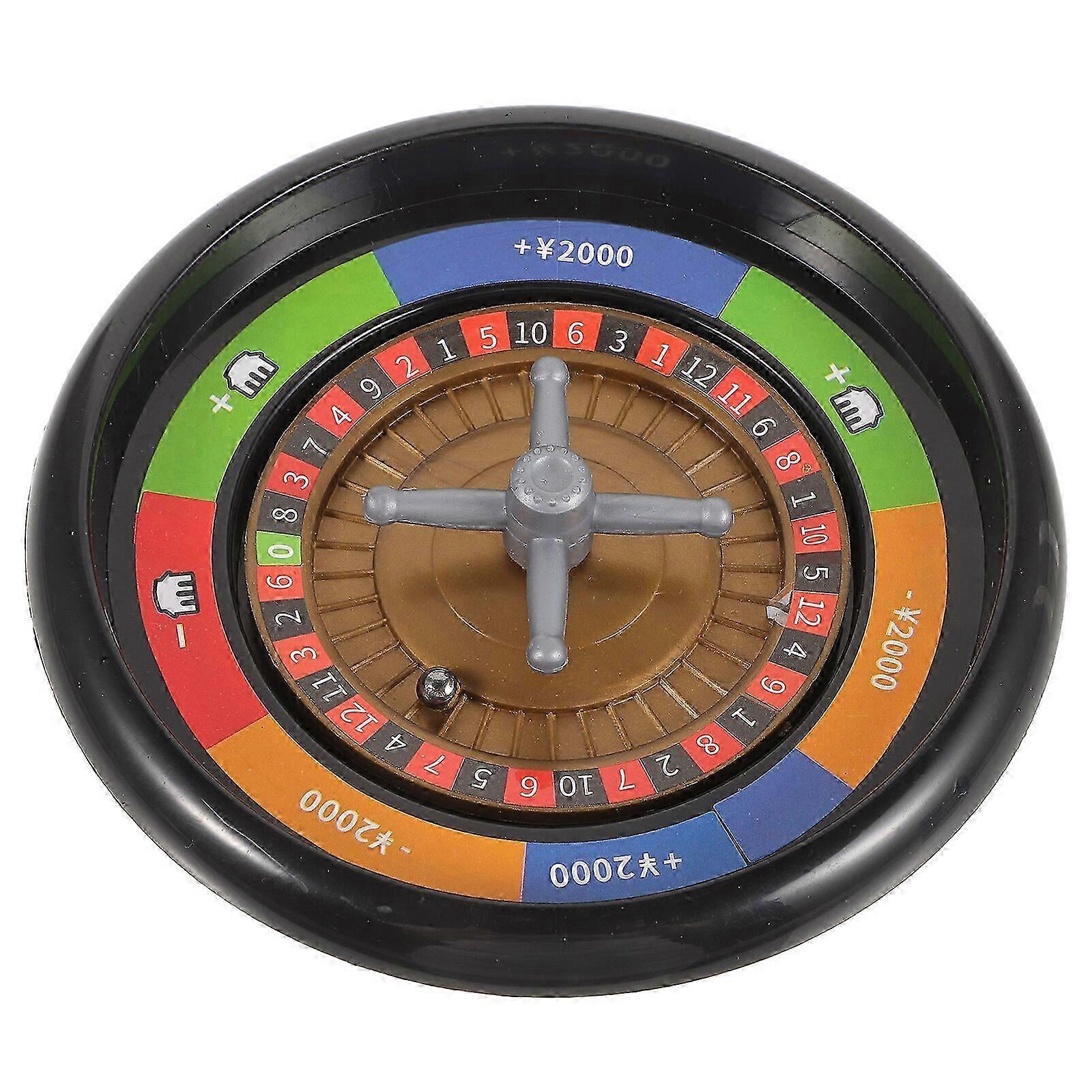 Poker Wheel Table Game Russian Poker Rotating Game Wheel Party Game Prop