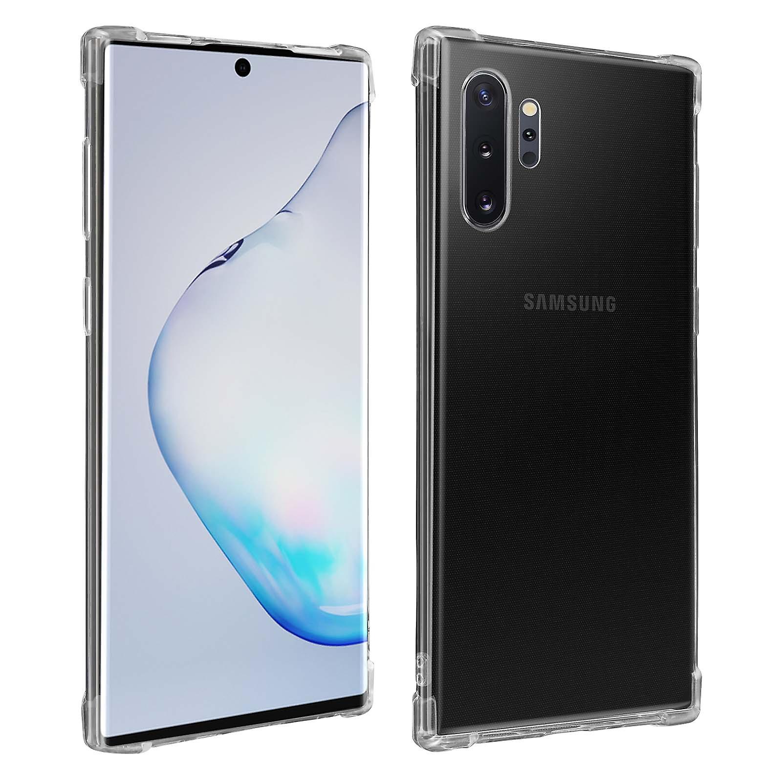 Capa Galaxy Note 10 Plus com ângulos reforçados Transparente