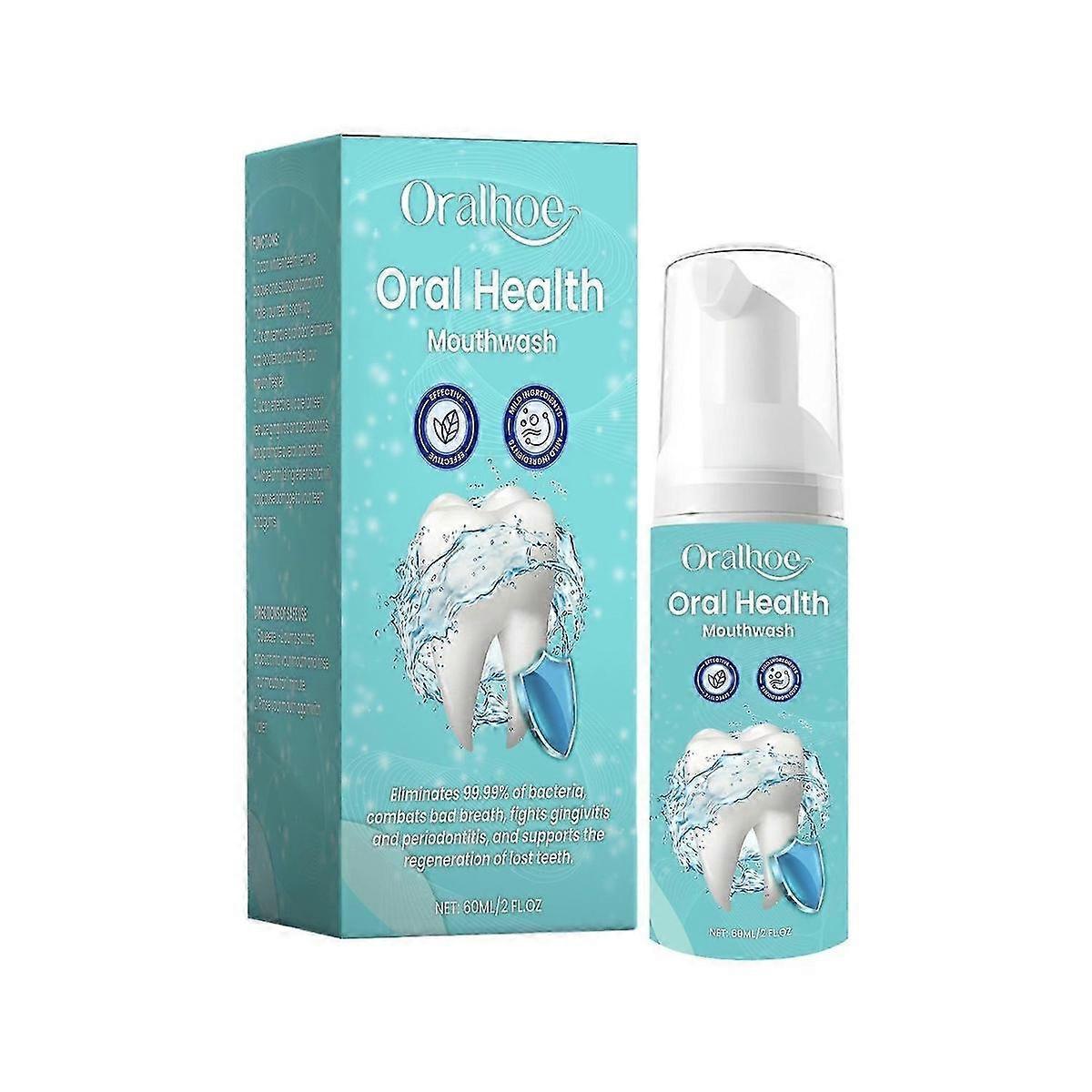 オーラルホー歯のクリーニングムース歯のクリーニングケアマウスウォッシュフレッシュマウスシャインジェントルクリーン歯