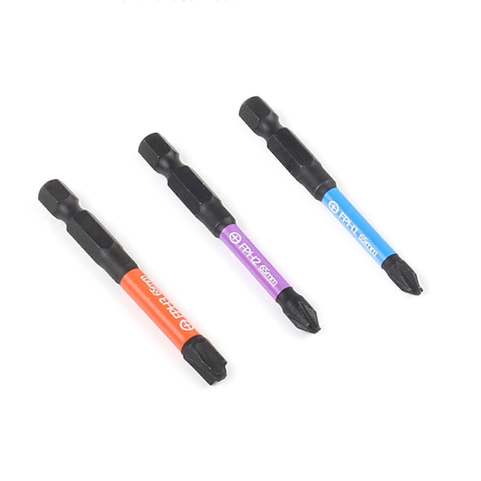 65mm Special Slotted Cross Screwdriver Bit Nutdrivers FPH1 FPH2 FPH3 For Socket Switch Power Electrician Power Tool Multicolor
