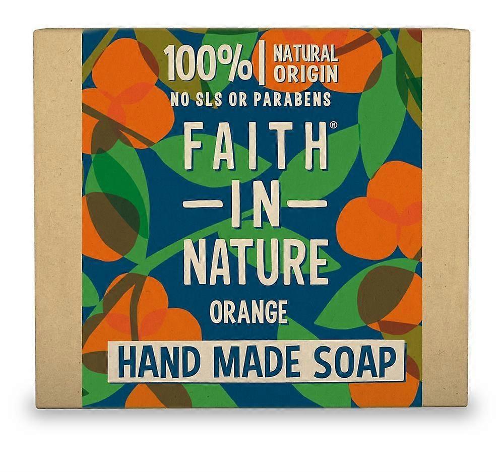 Faith in Nature Orange Pure Vegetable Soap 100g
