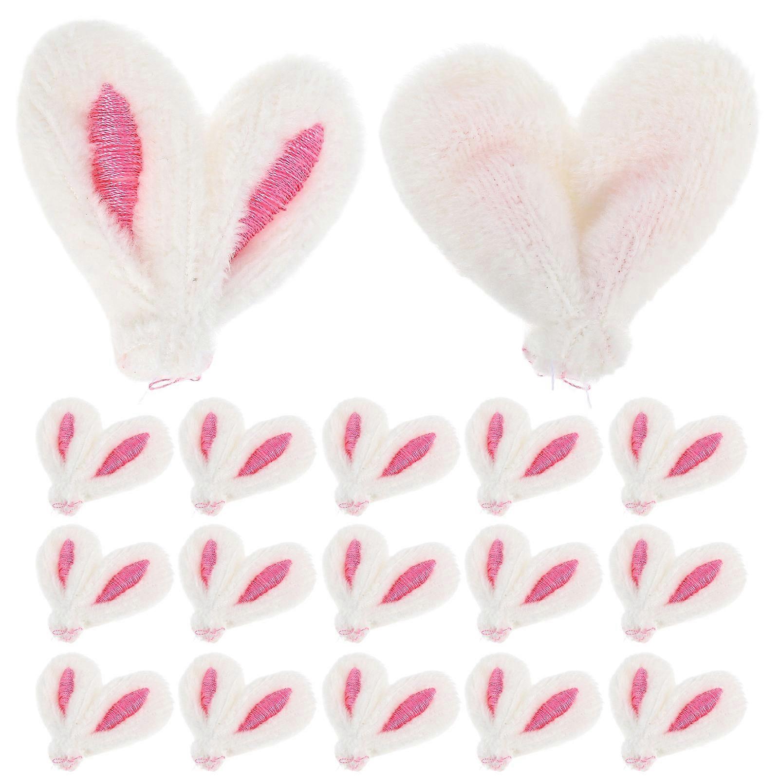 Kids Crafting Supplies, Easter Bunny Plush Clips for Creative Playtime