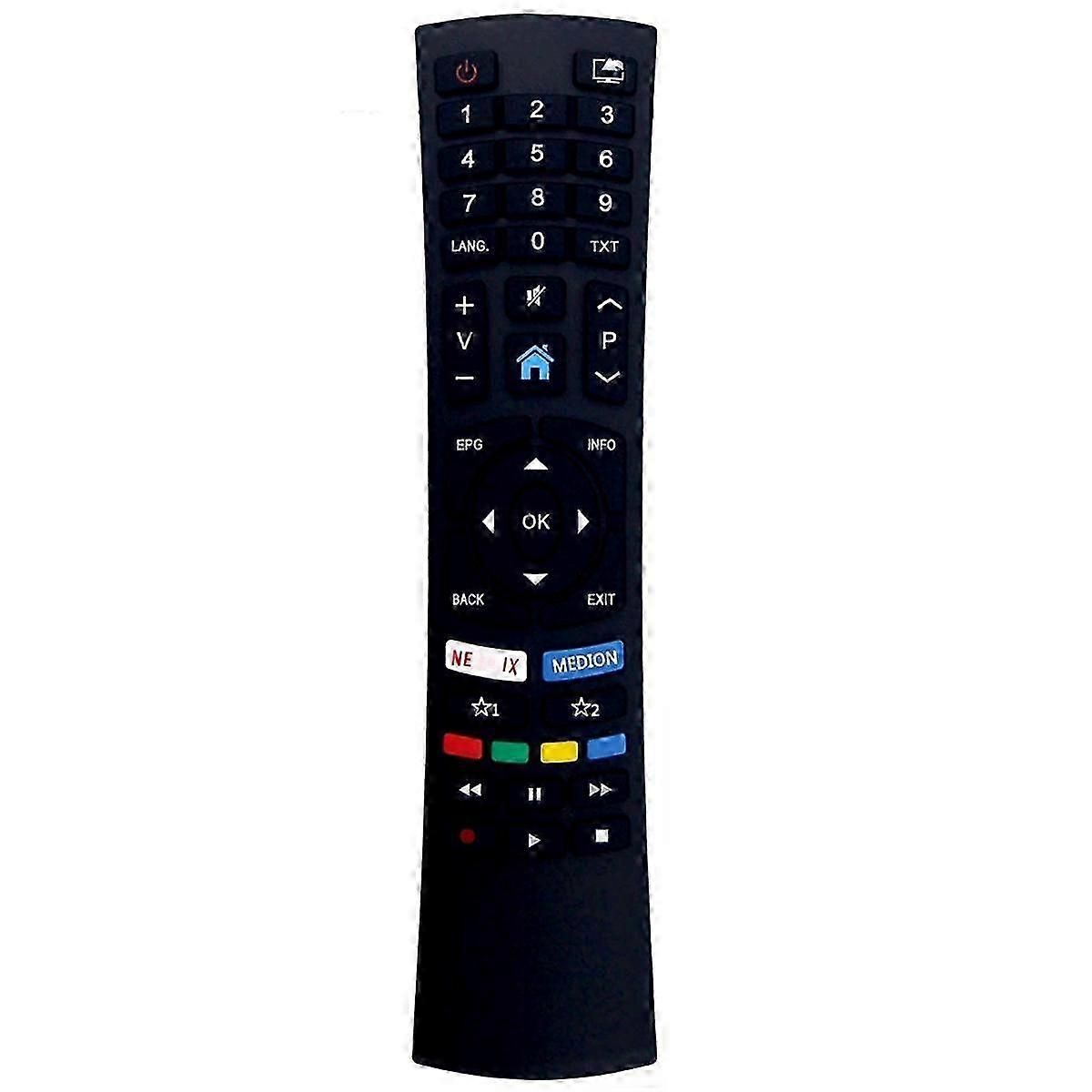 Medion RC1818 Remote Control for TV Models RC1823 RC1822 MD31420 MD31382 MD31421 MD31422 MD31423 MD31424