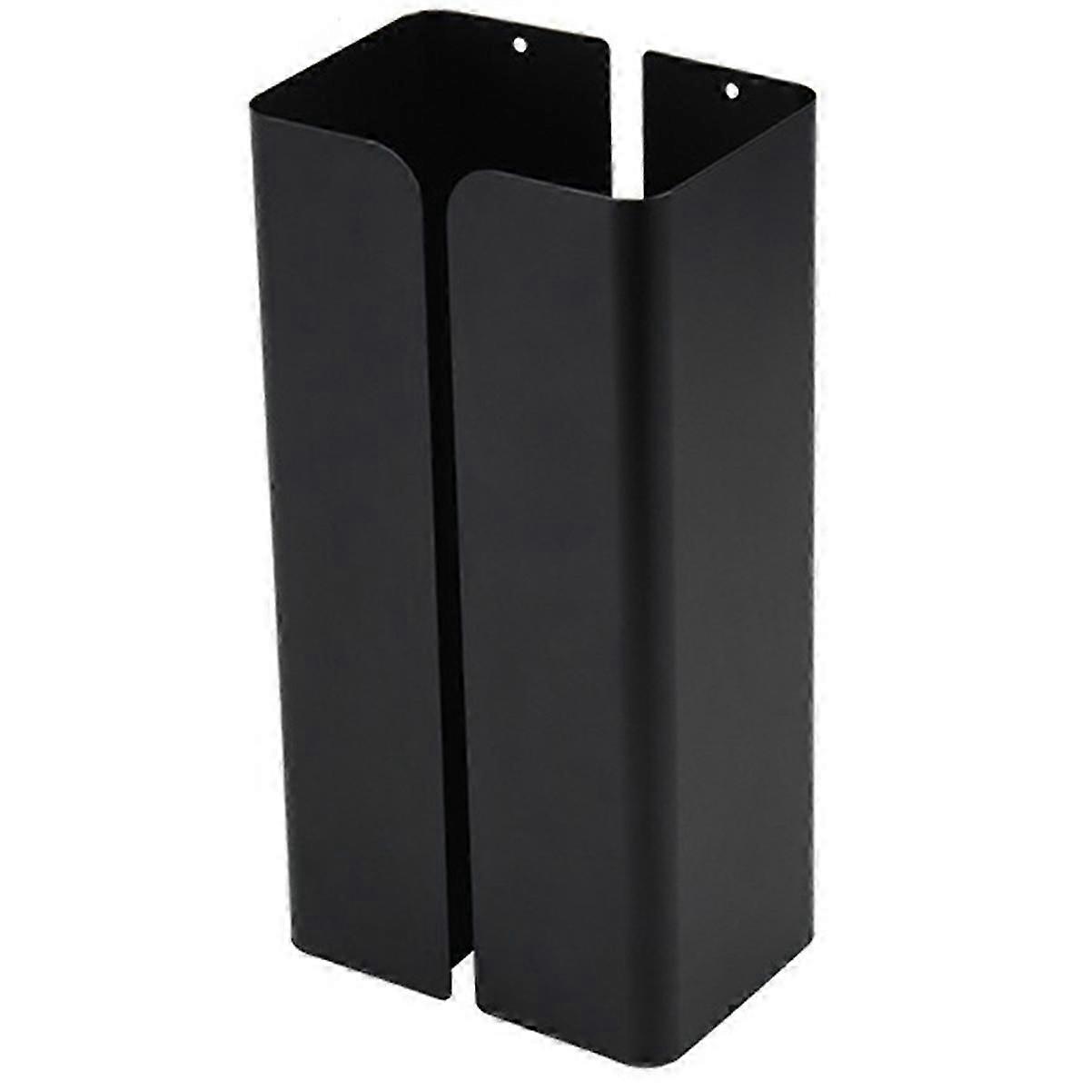 磁性手套纸巾分配器纸巾架壁挂式黑色