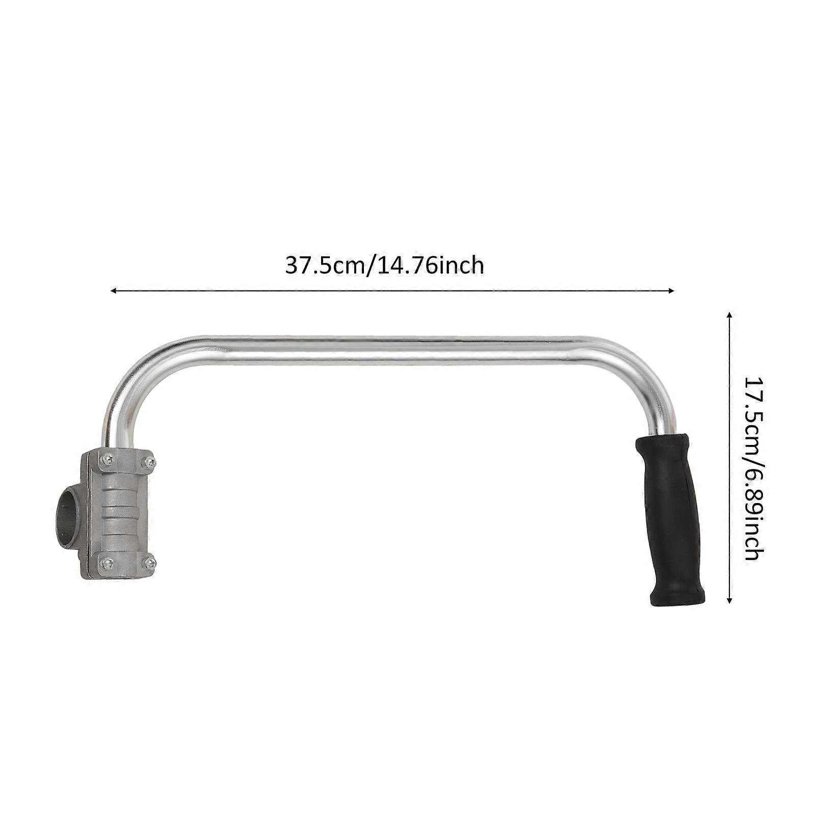Auxiliary Handle of Mower, Ergonomic Trimmer Grip, String Trimmers Handle, Weed Eater Handle Extension with Bracket Clamp, Lawn Trimmer Handle Grip f