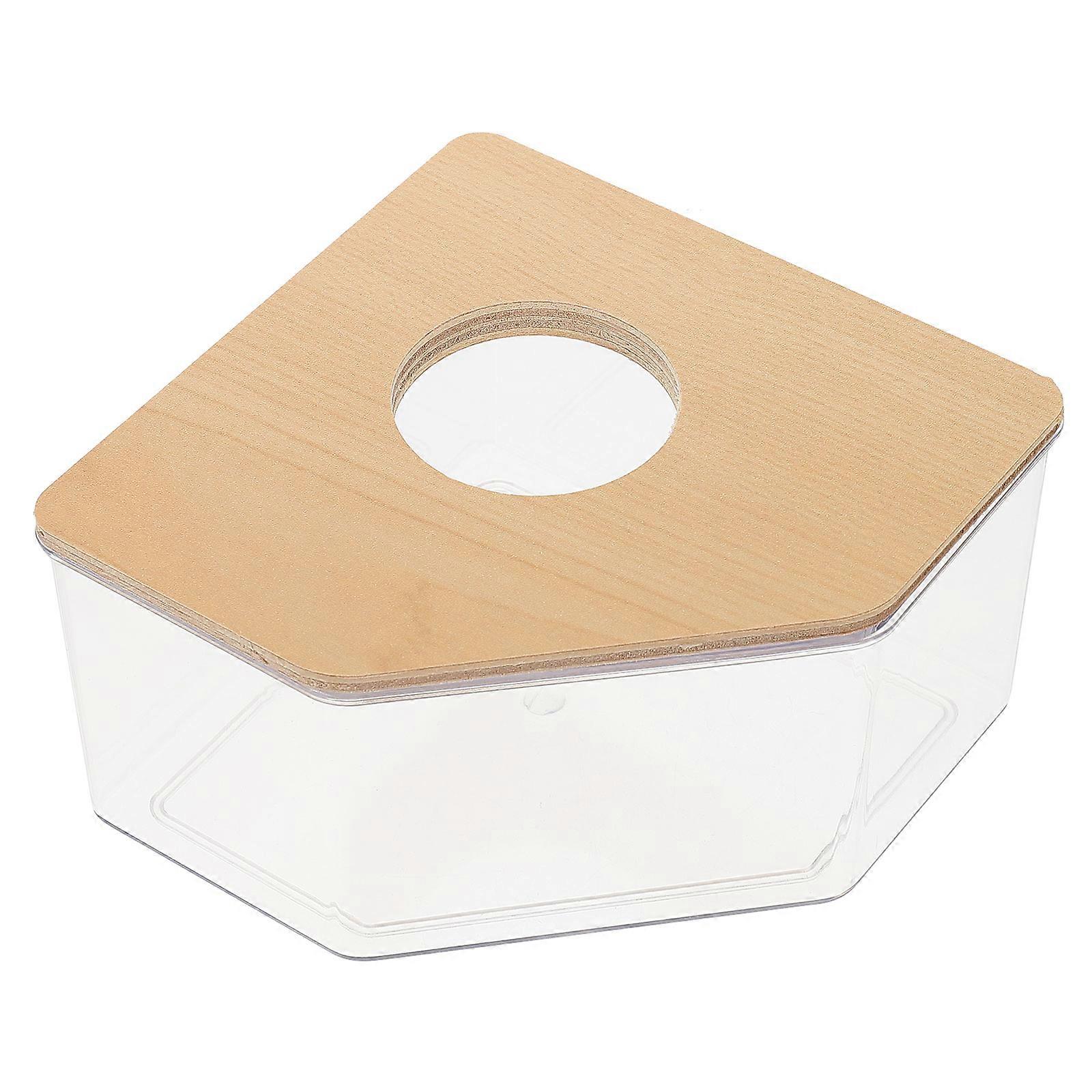 Sand Bath Container for Hamsters, Made from Materials for Safety