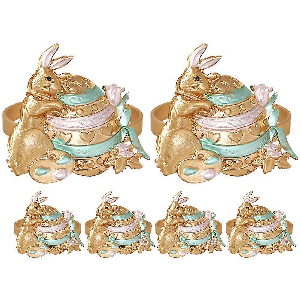 Functional Napkin Rings with Adorable Rabbit Theme, Ideal for Parties