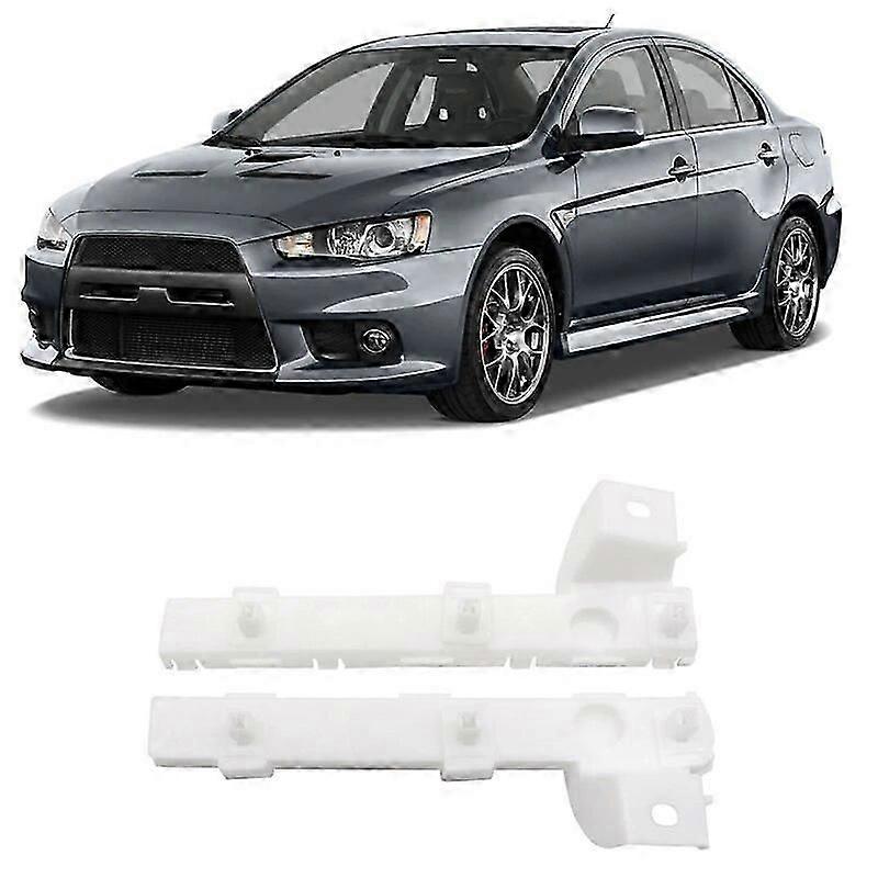 2008 Mitsubishi Lancer Front Left & Right Bumper Brackets (Excl EVO) 6400F549/6400F550