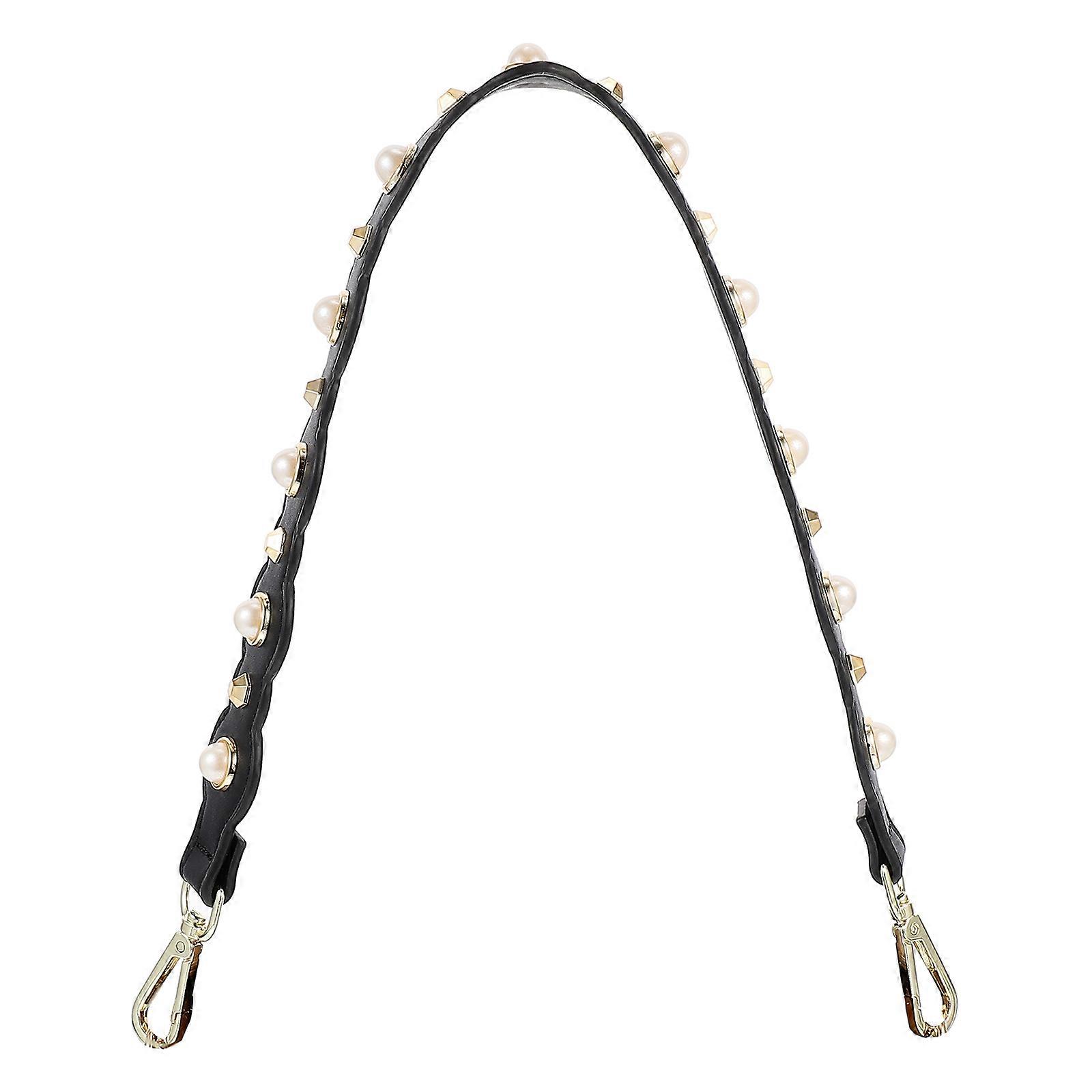 Metal Handbag Chain Strap Wide Shoulder Style for Messenger Pouch 62x3.7cm 1Set