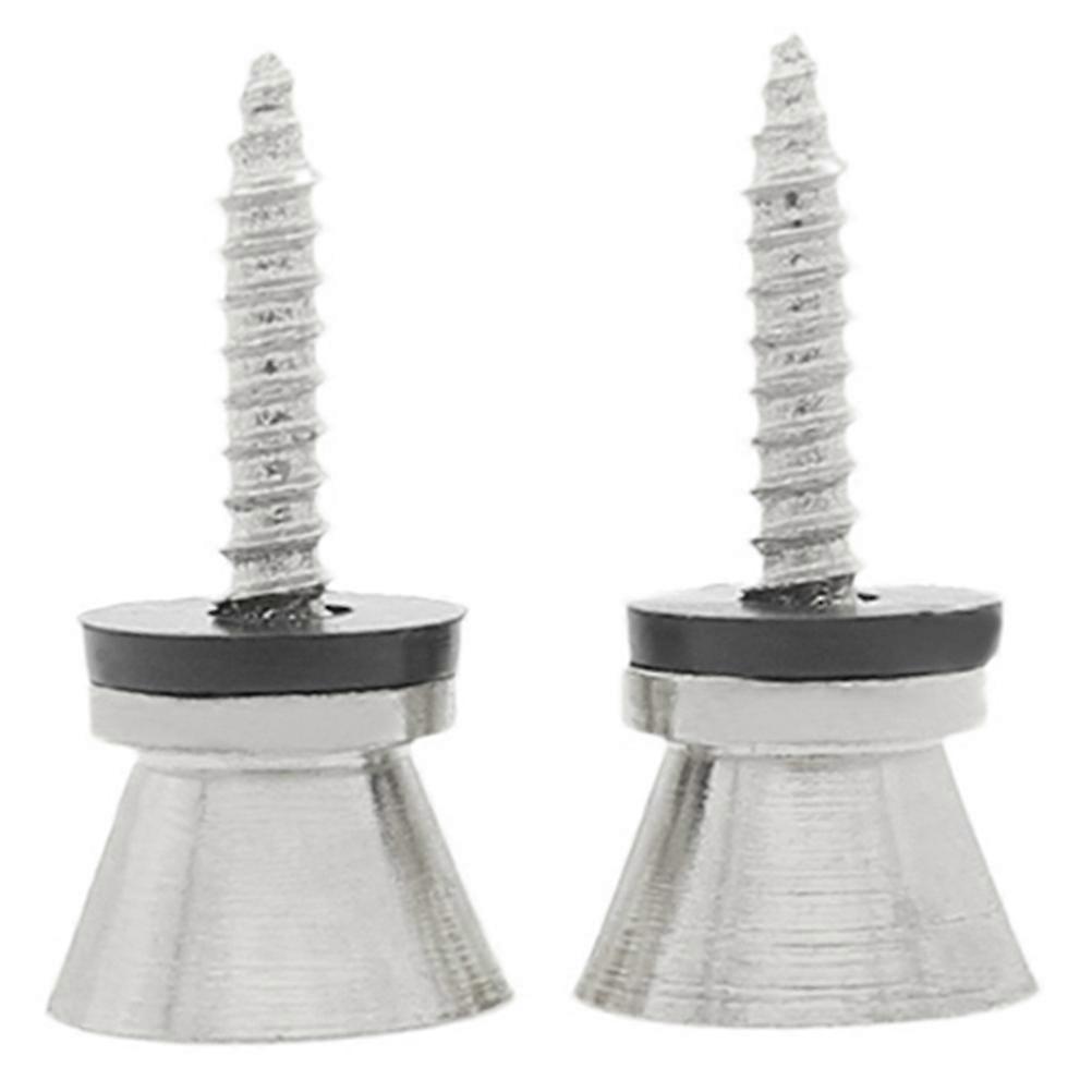 Guitar Strap Locking Mechanism Golden Color for Performance Musicians 1 Pair