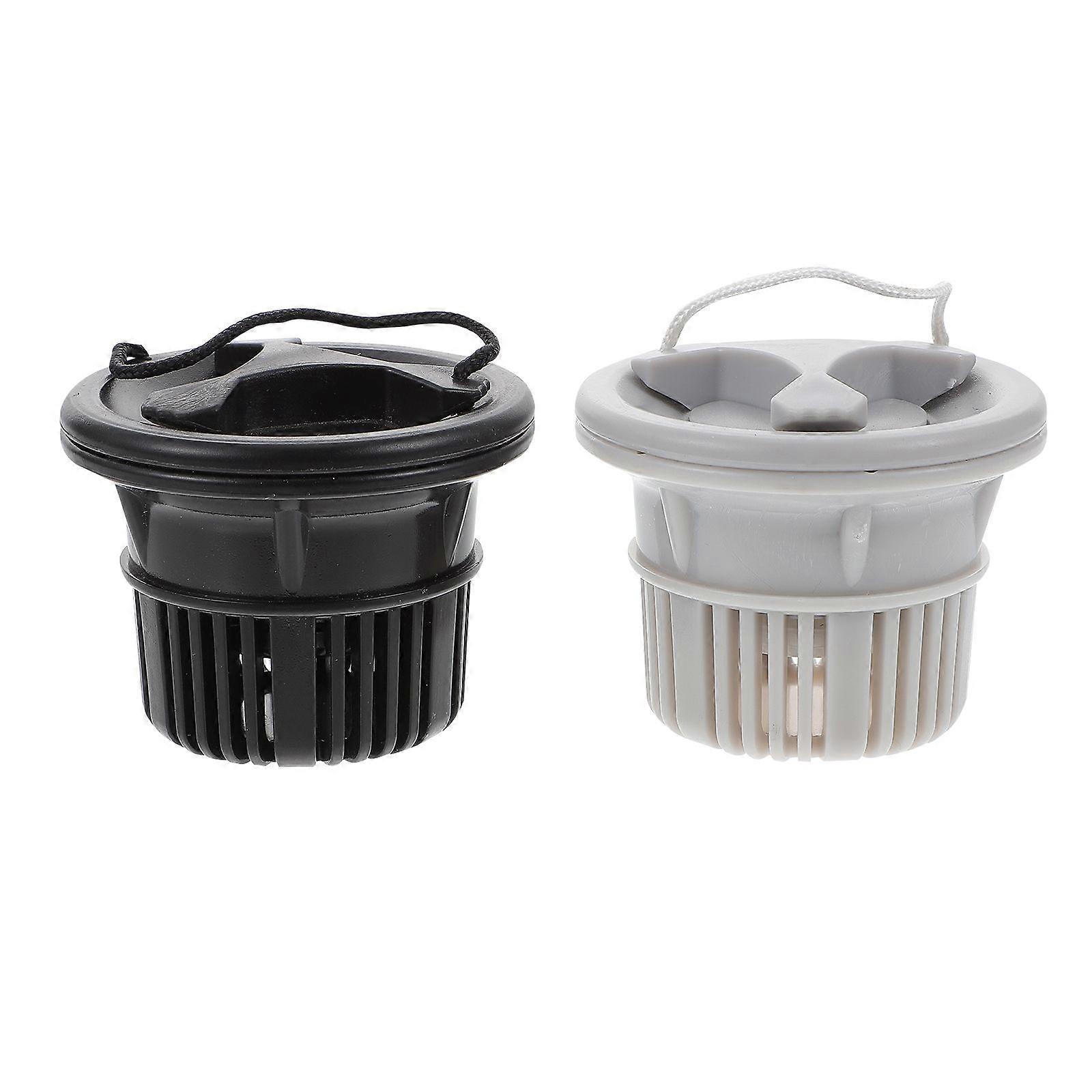 2pcs 6 Holes Kayak Inflatable Boat Tent Accessories Raft Dinghy Secure Adapter Canoeing Safety Nozzle for Pneumatic Boat Random Color