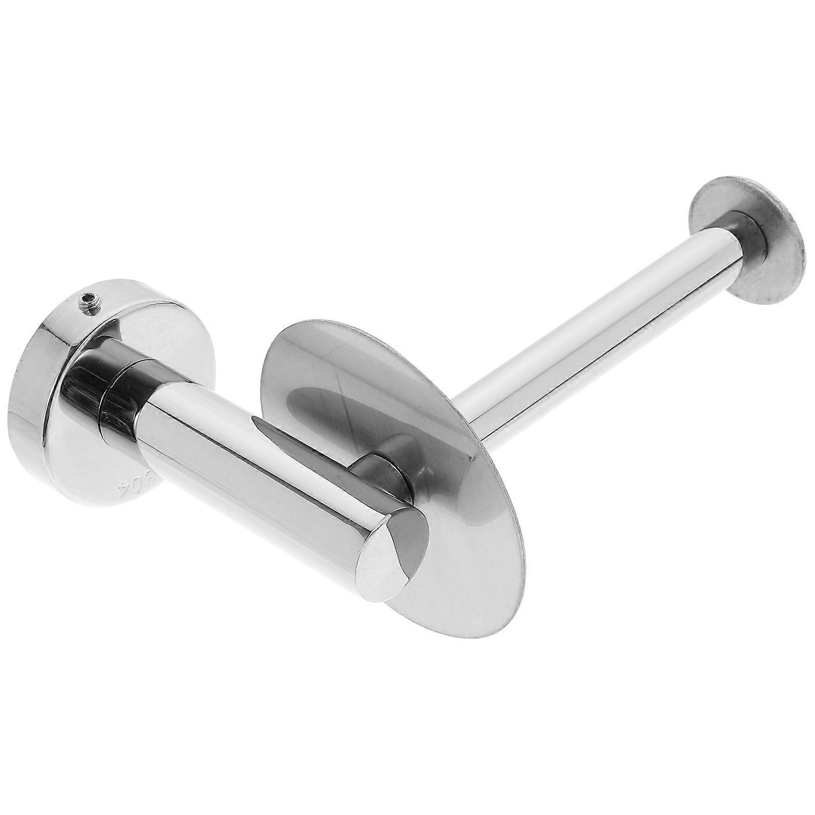 Paper Storage Rack Silver Wall Mounted 1Pcs 5.5*4.1*3.1in