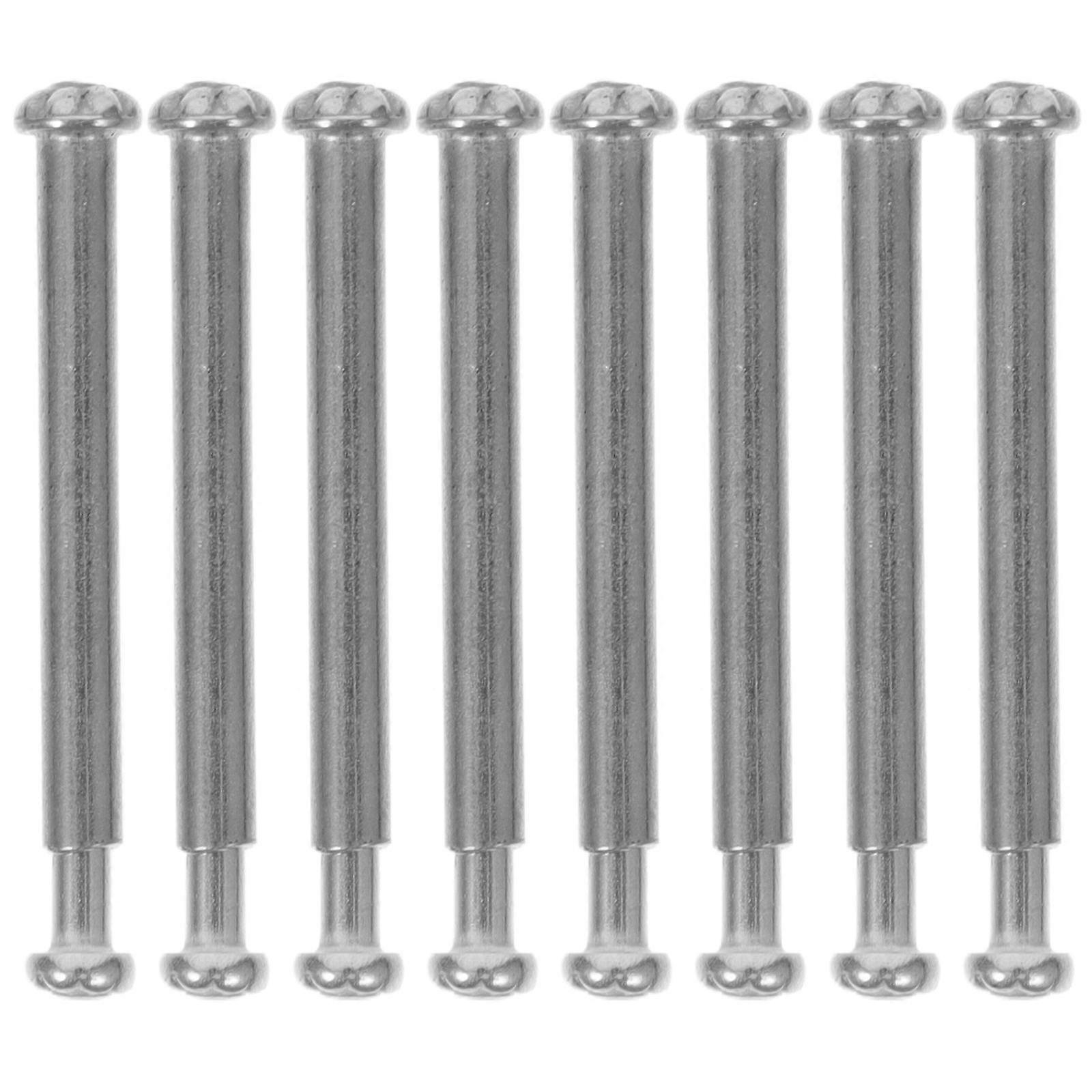 Folding Fan Repair Accessories Kit Stability Rivets And Pins Nickel Plated Iron For Fan Maintenance 6Pcs