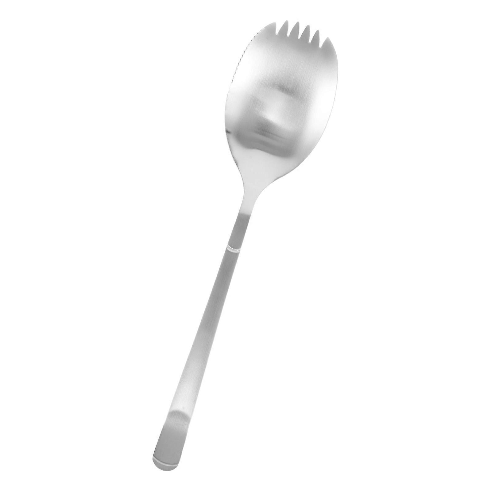 Stainless Steel Spork Combo – Fork and Spoon Set for Home Dining and Catering, Dishwasher Safe Silverware