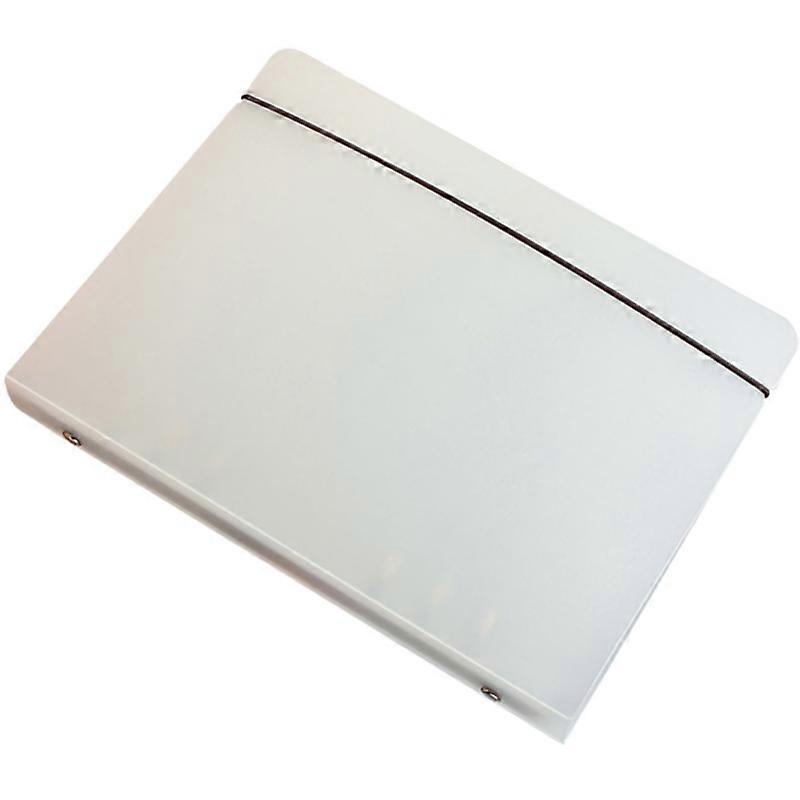 Round Ring Binder Folder Transparent Plastic Loose Leaf Organizer for Notebook Refill Home Office School Use Easy Document Storage