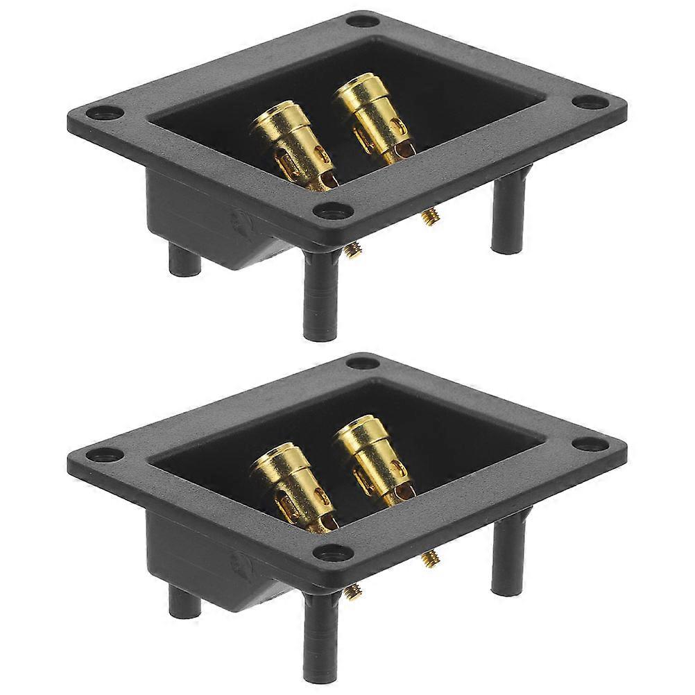 Screw Cup Connector for Music Playback 2Pcs Plastic