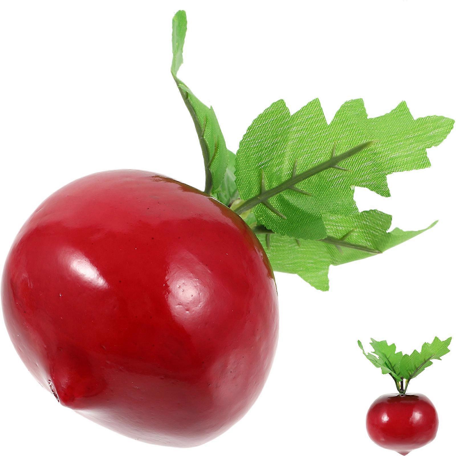 Vehicle Antenna Topper Radish Shape Plastic Material Car Appearance Enhancement 14.00X8.00X8.00CM Multi Color 1Set
