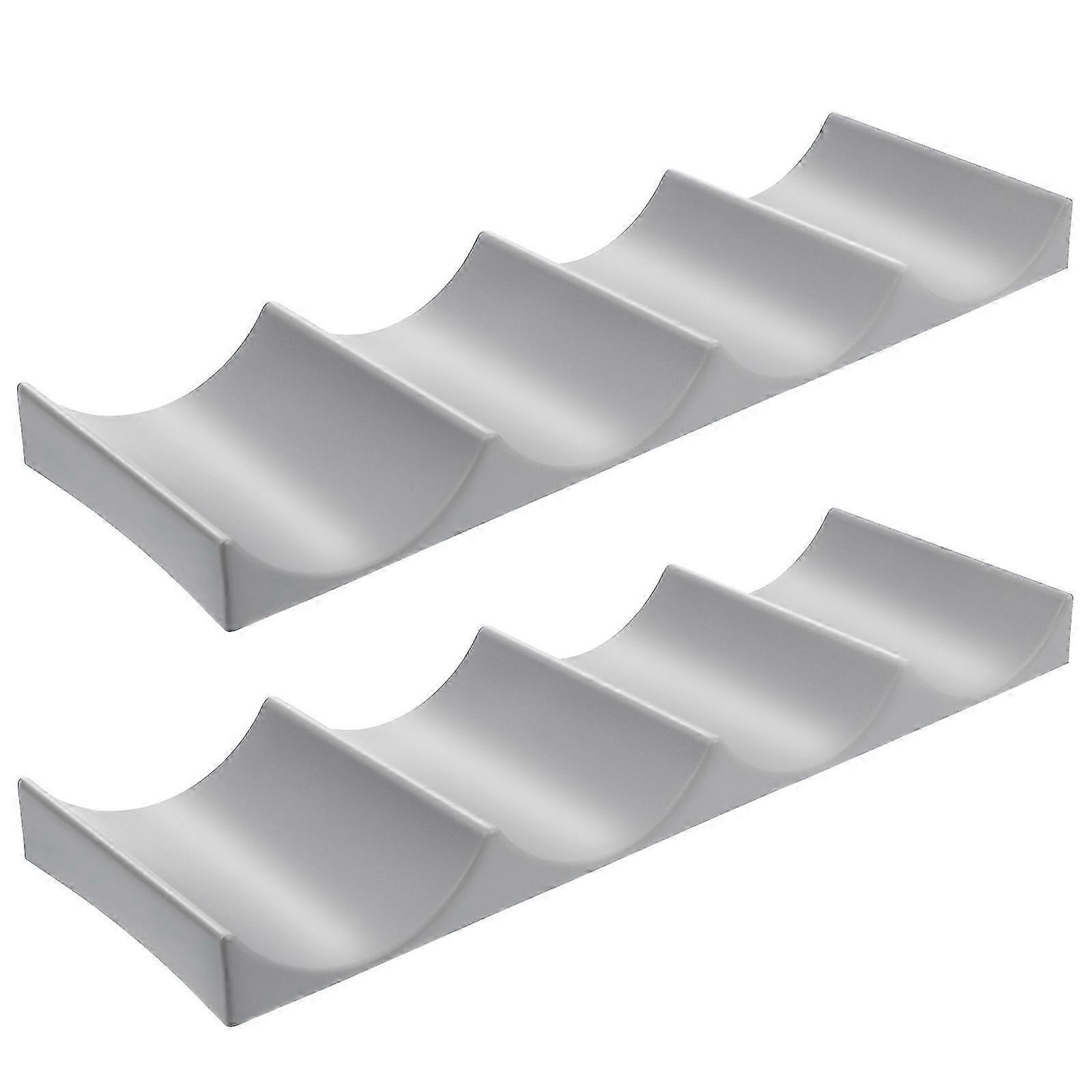 Plastic Wine Bottle Storage Rack for Fridge Drink Holder Display