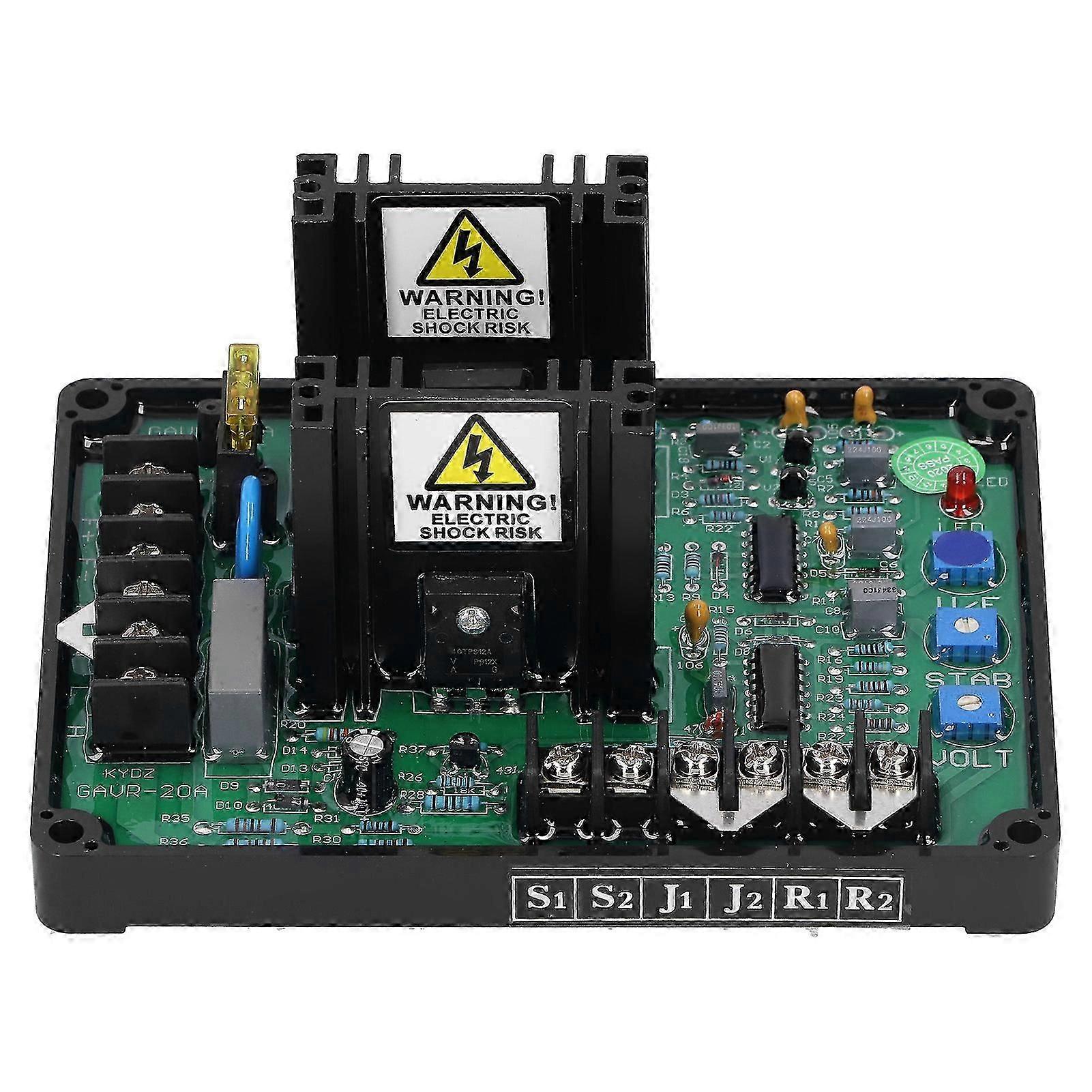 Ηλεκτρονική πλακέτα συνιστωσών GAVR-20 DC 180-240V μονάδων ρυθμιστών τάσης AVR