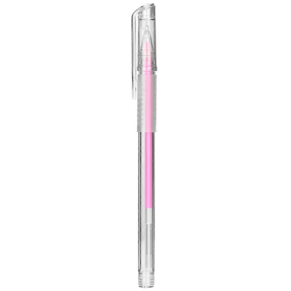 Eye Brow Pen Professional Eyebrow Tool Draw Clear Lines For Beauty Salon Pink 15x0.9cm 1Pcs