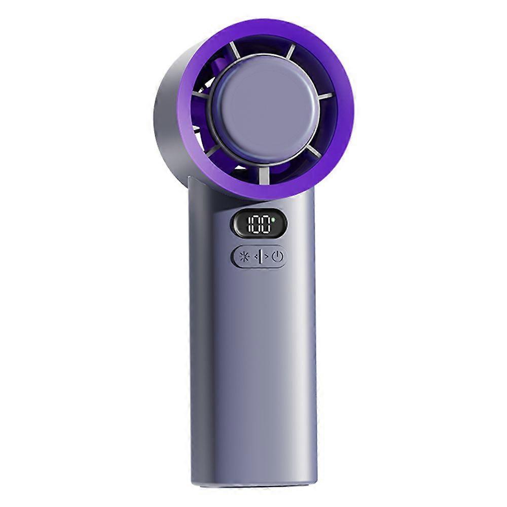 100 Gears Stepless Adjustable Cold Compress Digital Display Handheld Fan