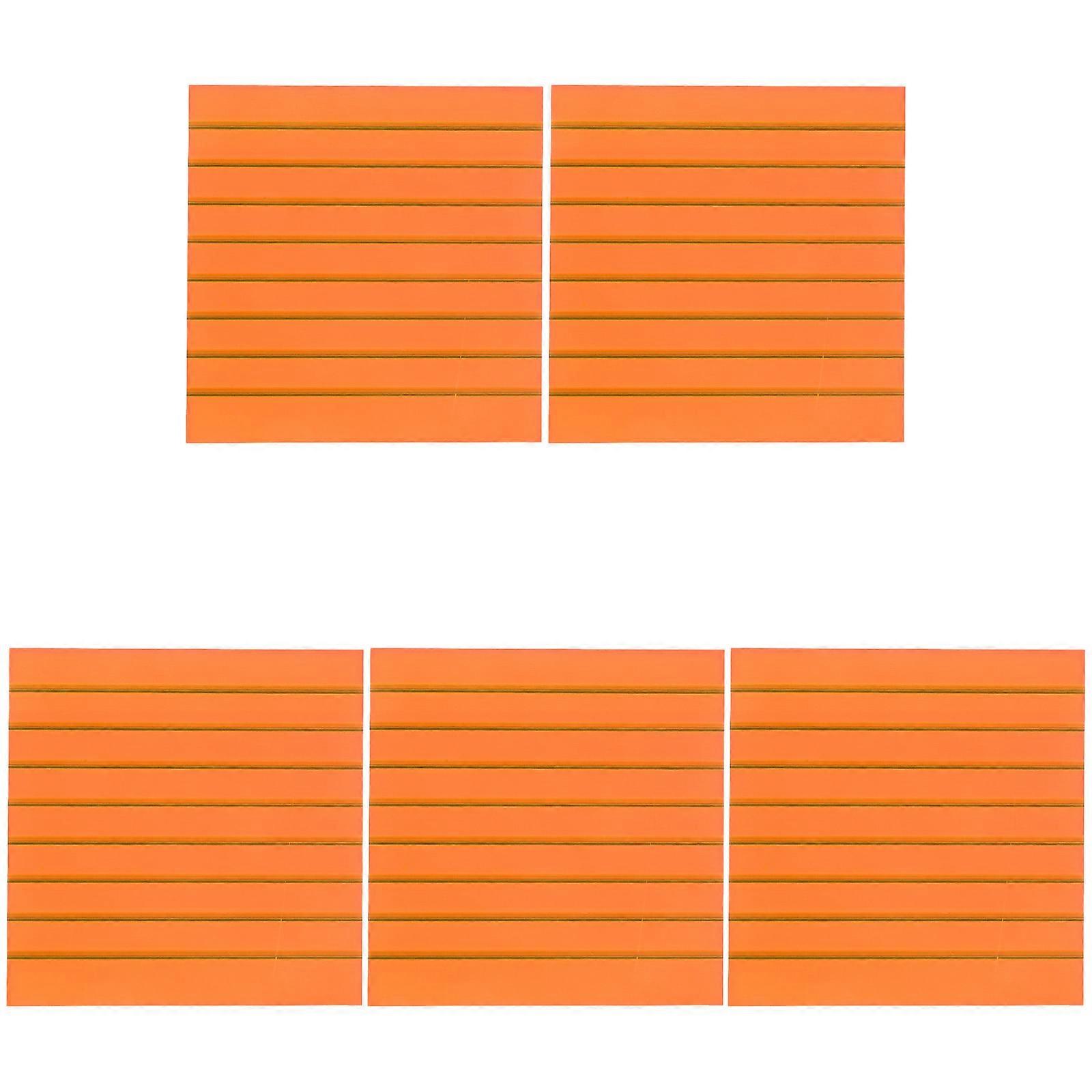 Small Lined Notepads Multi-Function Note Stickers Study PET Material 7.50X7.50X0.40CM Message Communication 5Pcs