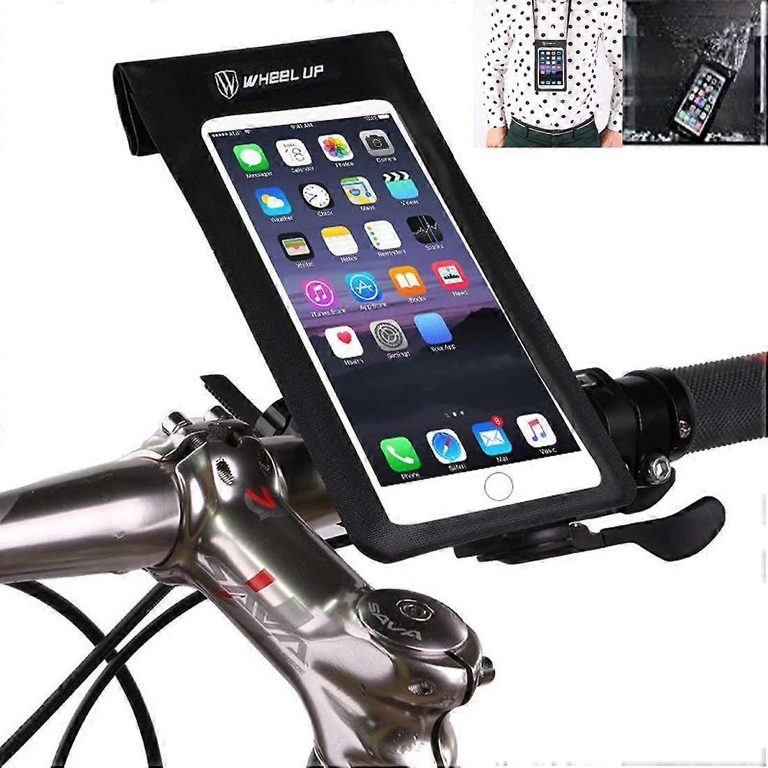 Bicycle Handlebar Bag Waterproof Ultra Thin Phone Case for MTB City Road Bikes Touch Screen Universal Mobile Holder