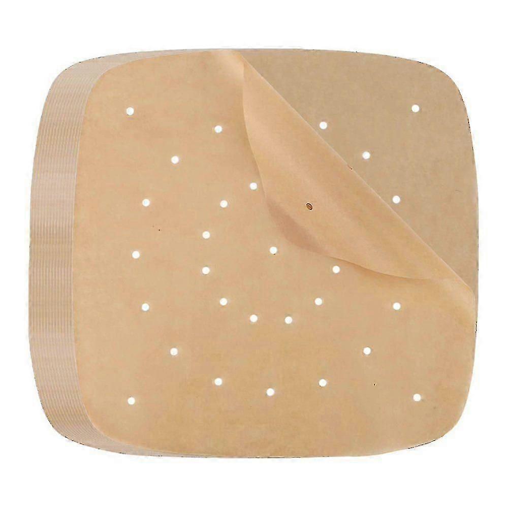 Air Fryer Parchment Paper, Unbleached Perforated Parchment Paper, Square Steaming Paper fo