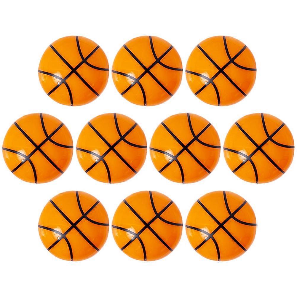 School Supplies Basketball Themed Pencil Sharpeners For Art Projects Office Work Orange 3.50X3.50X3.50CM Portable Design Pencil Sharpening 10Pcs