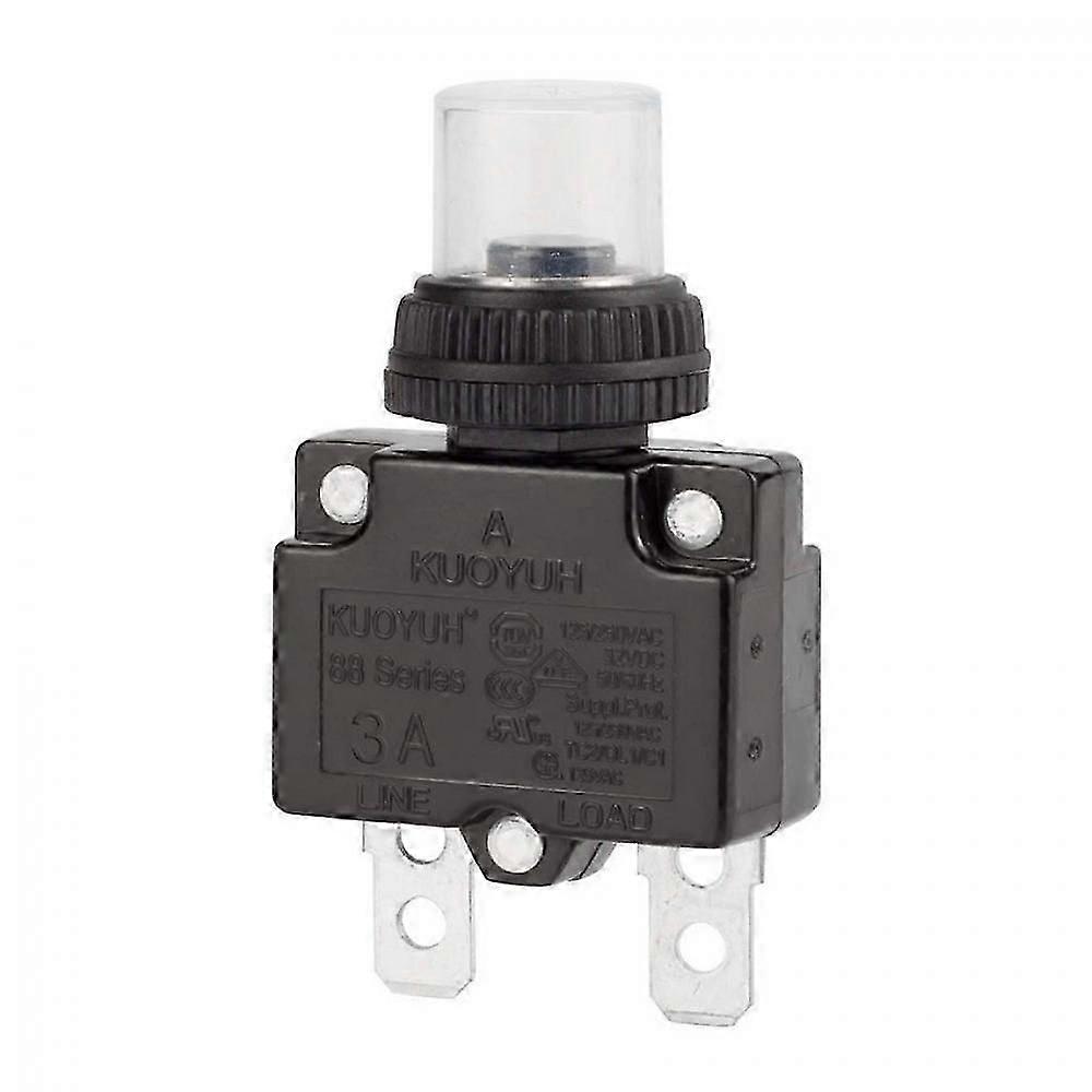 Overload Protector Overvoltage Overcurrent Thermal Circuit Breaker Manual Reset Overload Protection Switch
