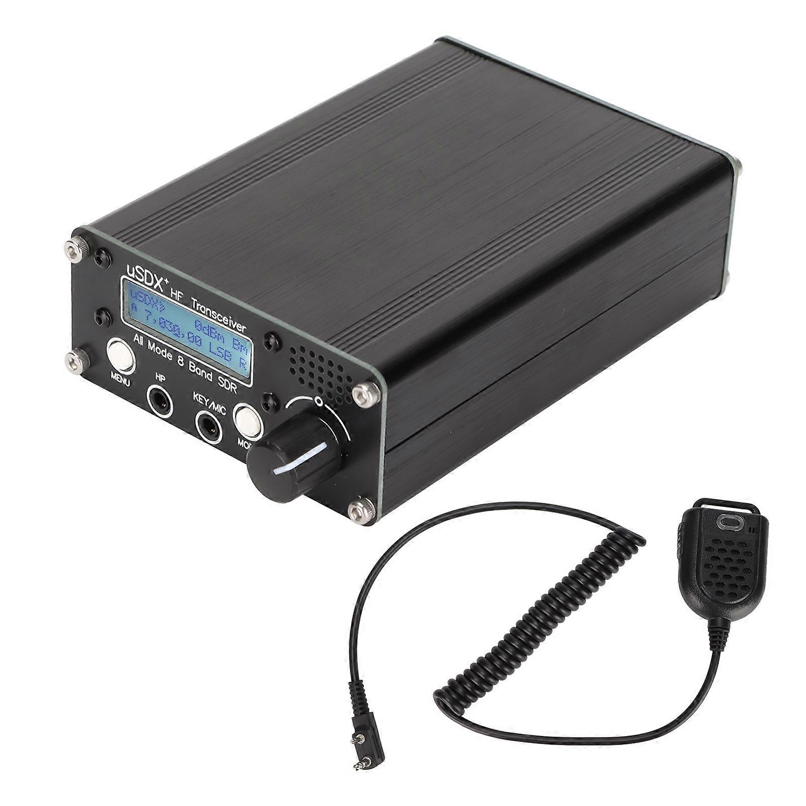 Mobile Transceiver SDR 8 Band Full Mode HF SSB QRP Radio Transceiver for Signal Receiving Equipment