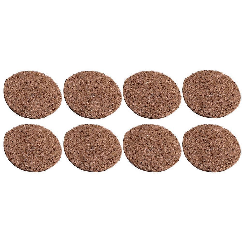Pigeon Breeding Eggs Mat Wood Color Scratch Resistant Practical 8Pcs
