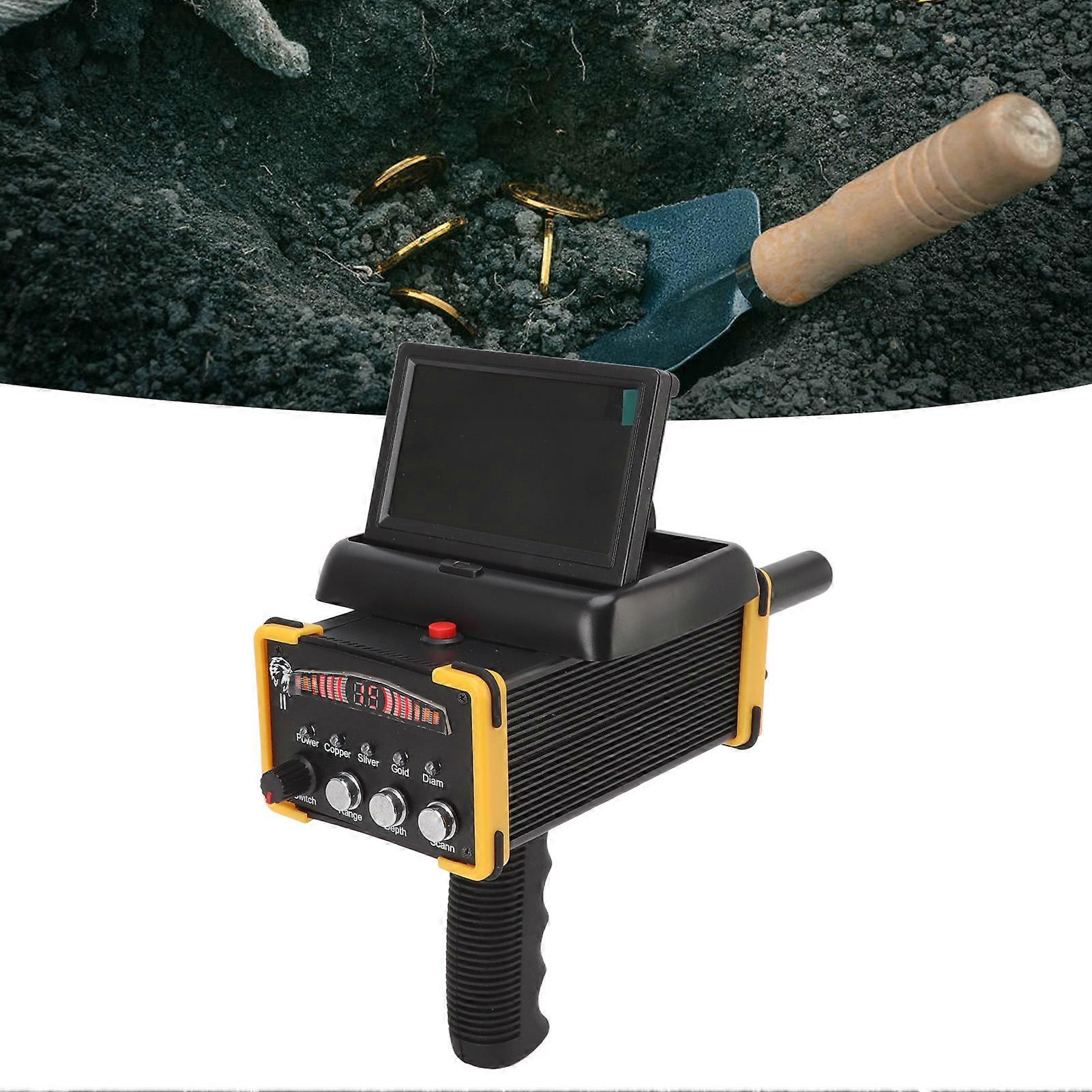 30m Deep Metal Detector GR9000 Folding Screen 1000m Range