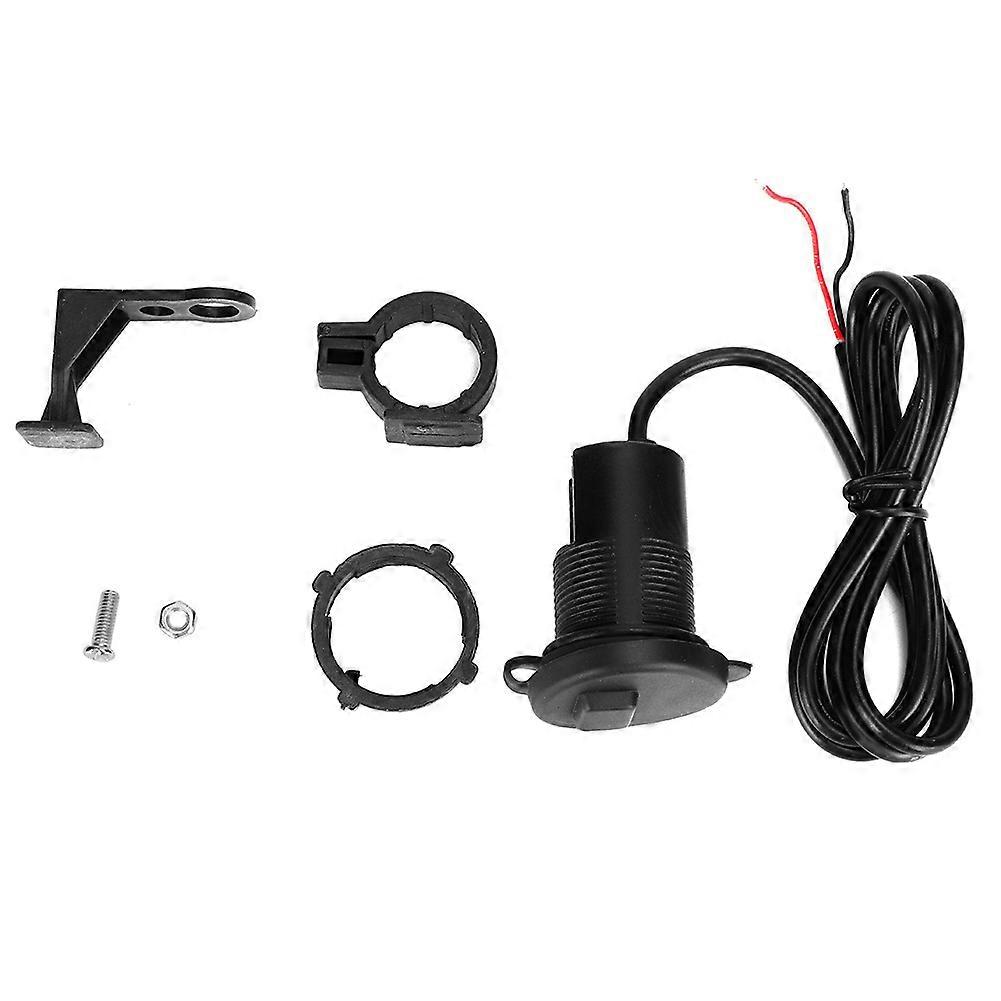 DC12V 24V Motorcycle USB Port Power Charger Socket Outlet with LED+Switch(DC12-24V )