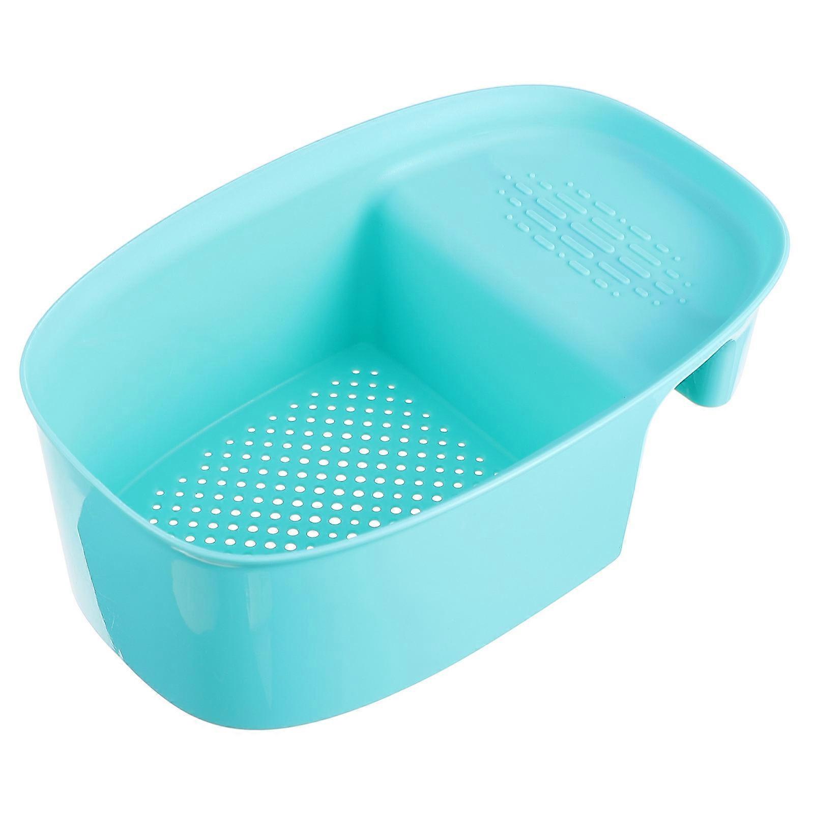 Multipurpose Sink Rack Kitchen Use Bathroom Use Rectangular Modern Plastic Ventilating Load Bearing 21x13 5cm 1Pcs