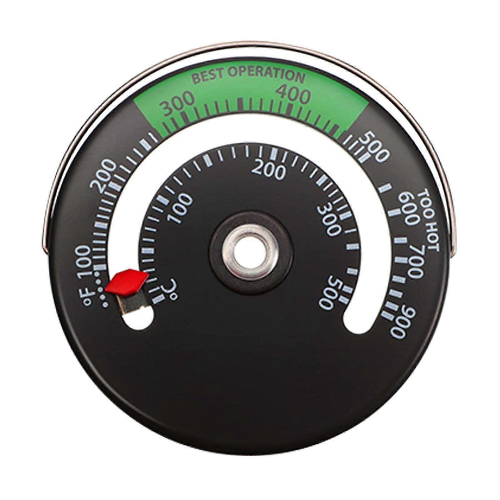 Fireplace Thermometer Magnetic Wood Burner Attachment