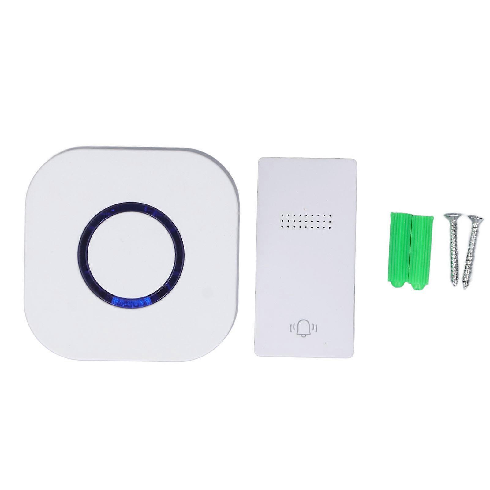Wireless Caregiver Pager with Long Range, Waterproof Call Button, and UK Plug System