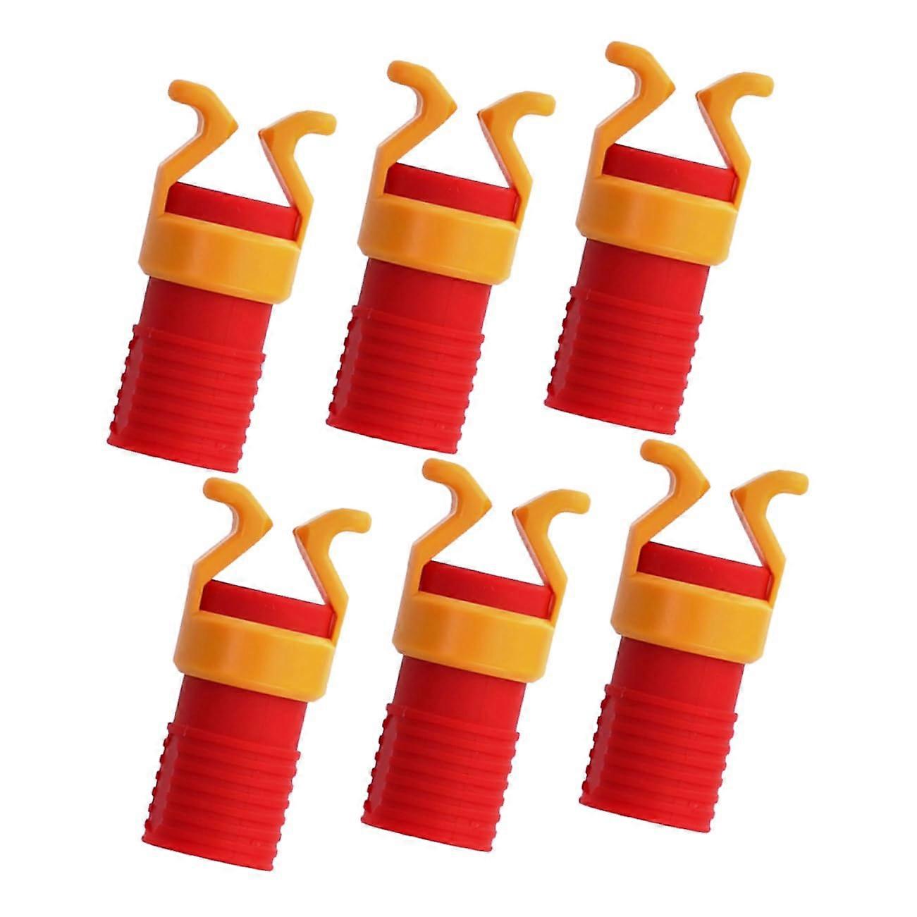 6 Piece Screw Holder Woodworking Portable Workbench Drill Bit Holder Universal Bit Extension For Drill ABS Plastic