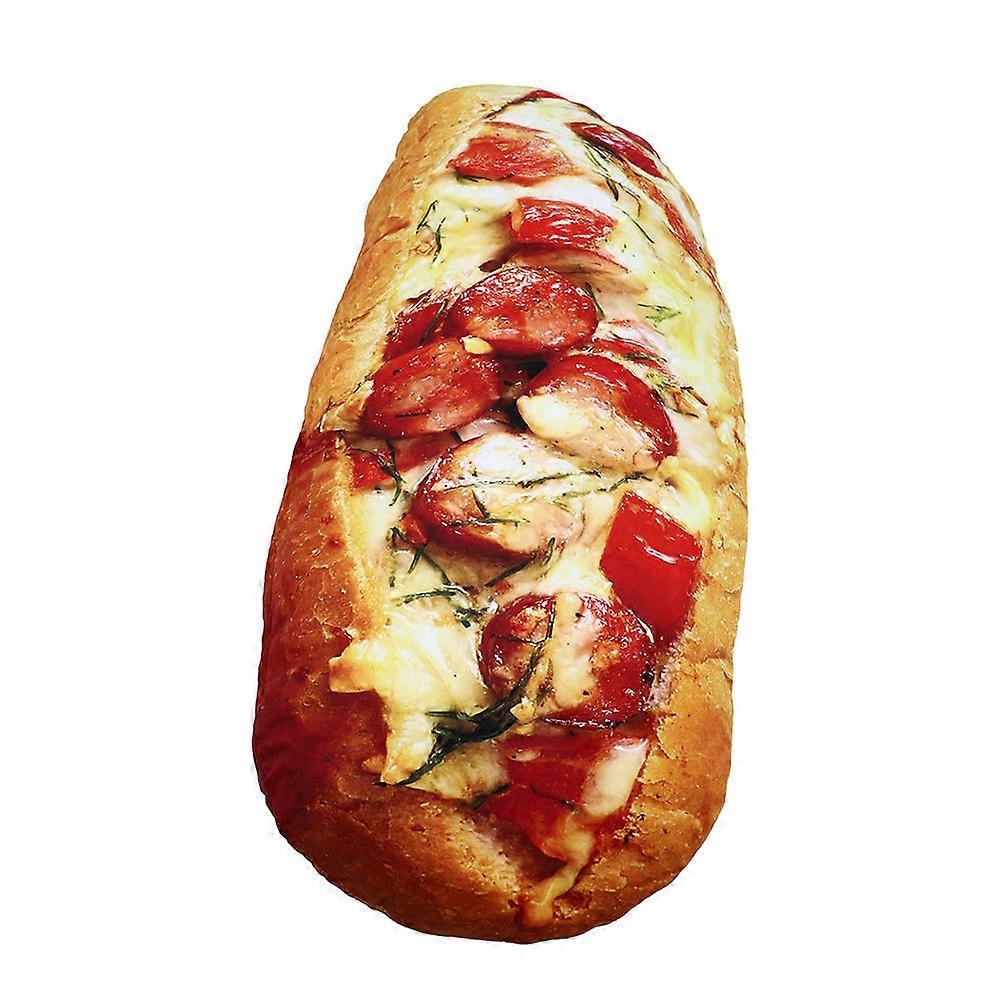 Creative Bread Pillow Simulated Bread Throw Pillow for Home Use 1Pcs