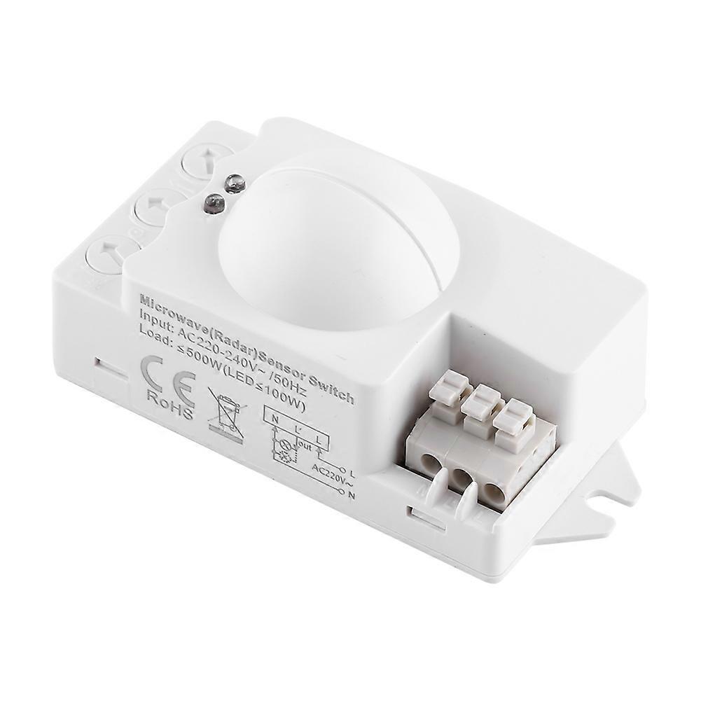 1pc 360 Degree 500W Radar Motion Detector Smart Microwave Sensor Light Switch